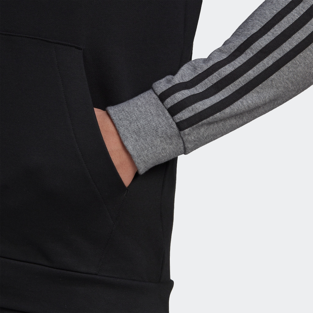 adidas Sportswear Kapuzensweatshirt »ESSENTIALS MÉLANGE FRENCH TERRY KAPUZENJACKE«