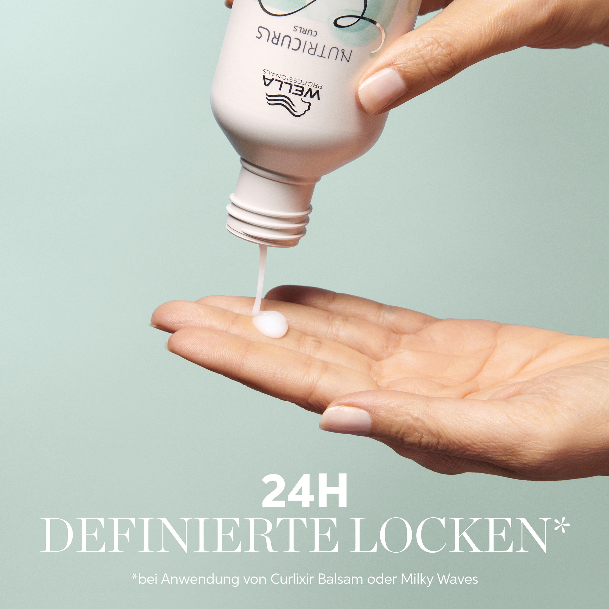 Wella Professionals Haarshampoo »NutriCurls Shampoo Curls« Lockendefinition, Frizz-Kontrolle, Jojobaöl und Weizenkleie-Extrakt