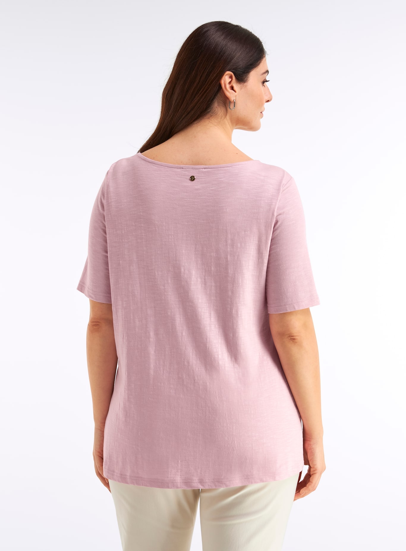 Sheego T-Shirt »Halbarmshirt« 1