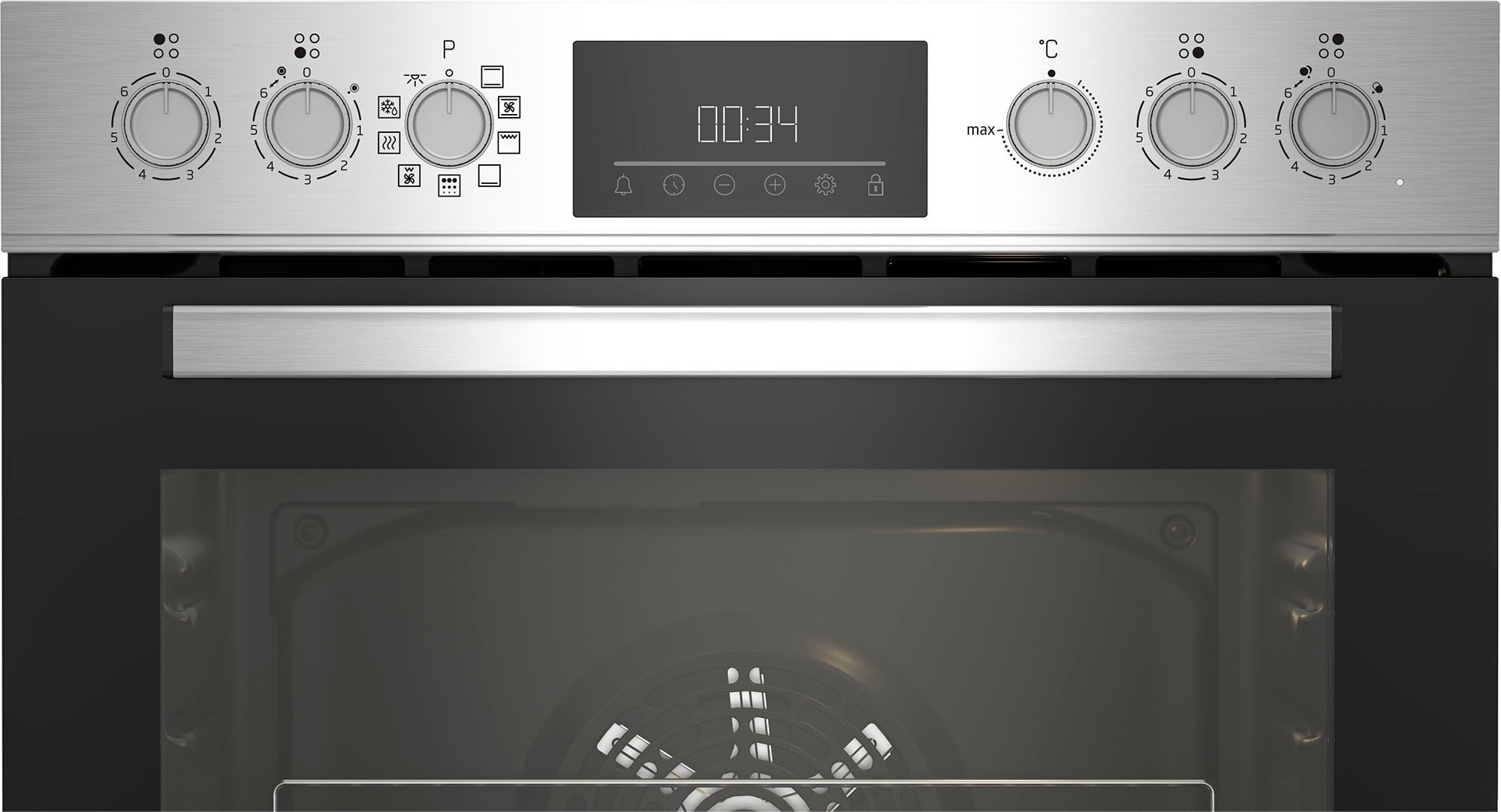 BEKO Elektro-Herd-Set »BBUE1132T0XFP«, BBUE1132T0XFP, Pyrolyse-Selbstreinigung