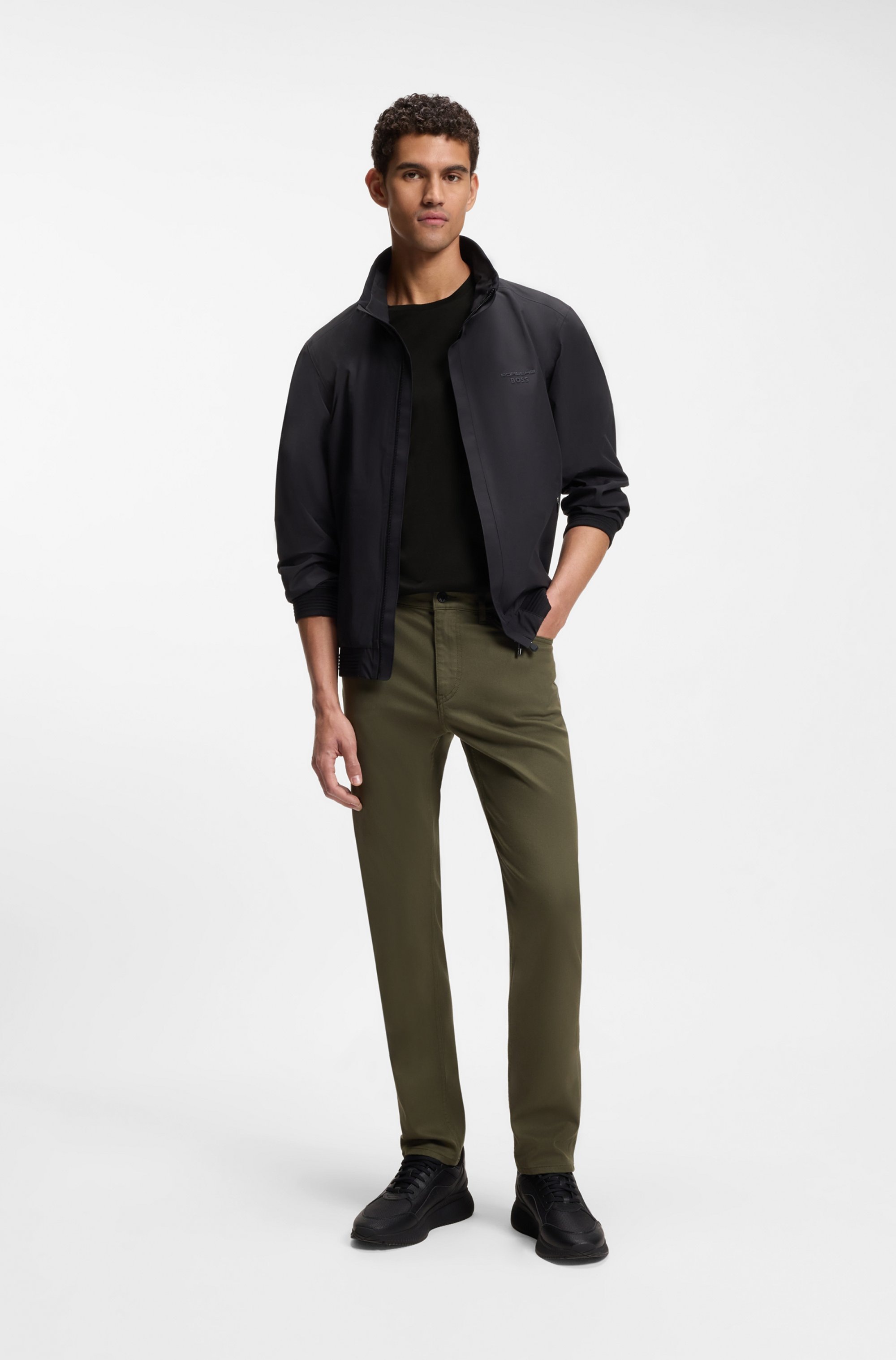 BOSS GREEN T-Shirt »Porsche Spirit 70 Capsule Collection« Premium Herrenmode Limited