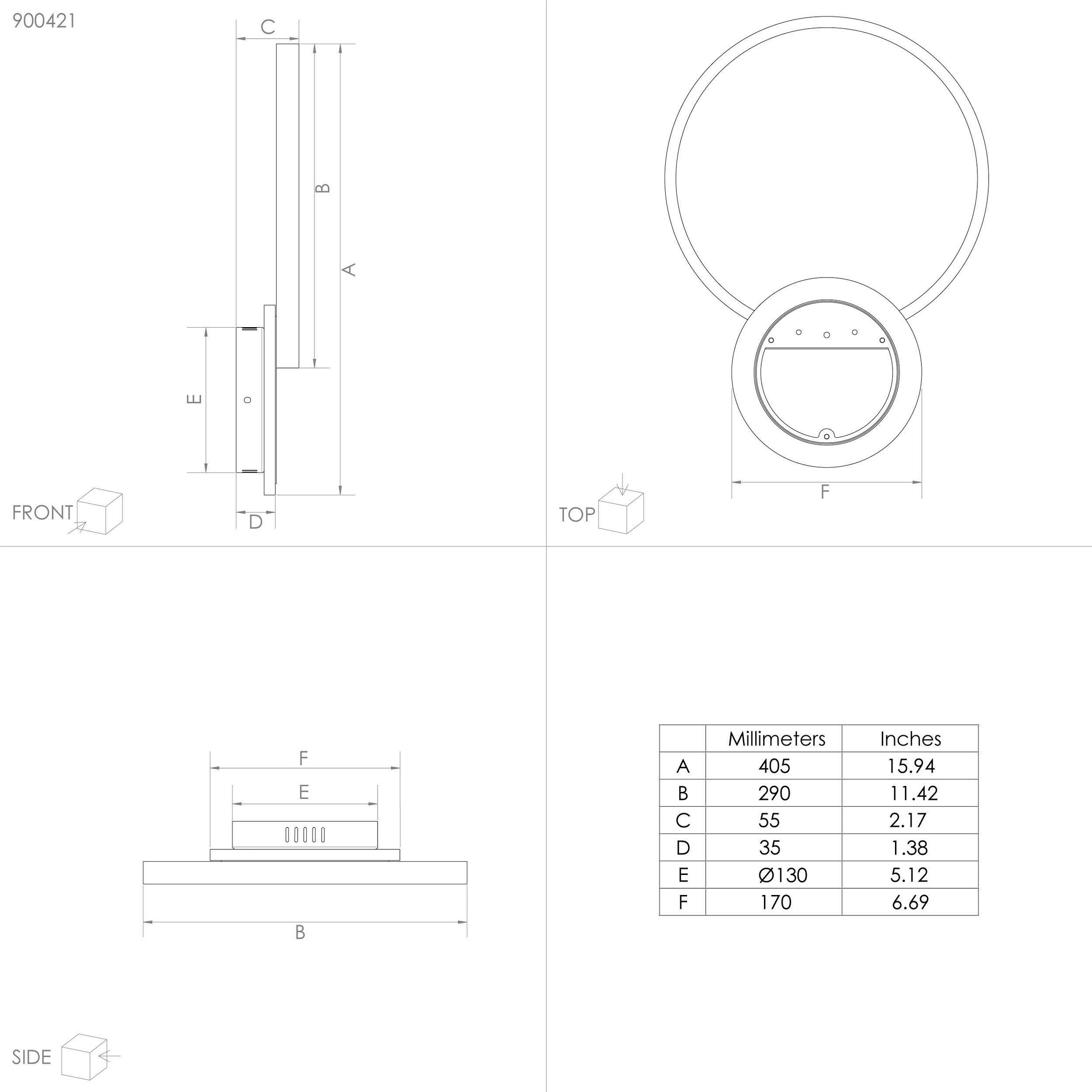 EGLO Deckenleuchte »GAFARES« LED-Modul 1 Stk. warmweiß - kaltweiß Deckenleuchte in schwarz und weiß aus Alu, Stahl - 15W