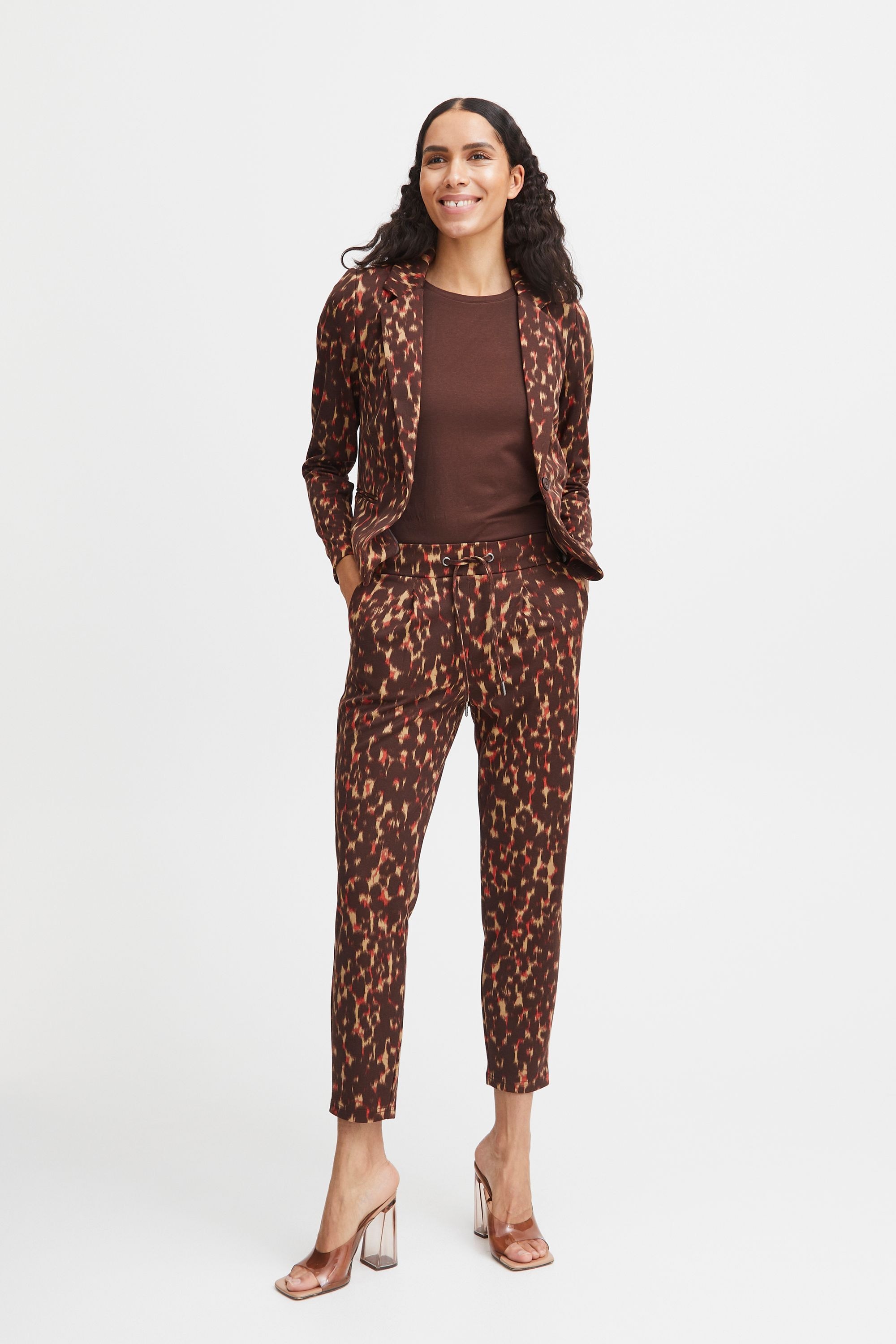 b.young Stoffhose »Stoffhose BYRIZETTA AOP PANT 3 -«
