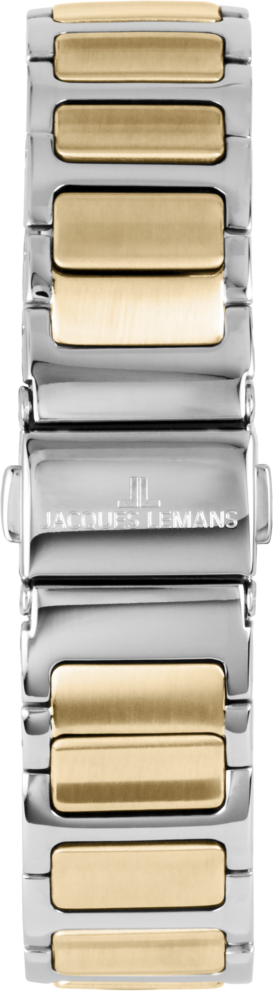 Jacques Lemans Quarzuhr »Milano« Armbanduhr, Damenuhr, Edelstahlarmband, analog
