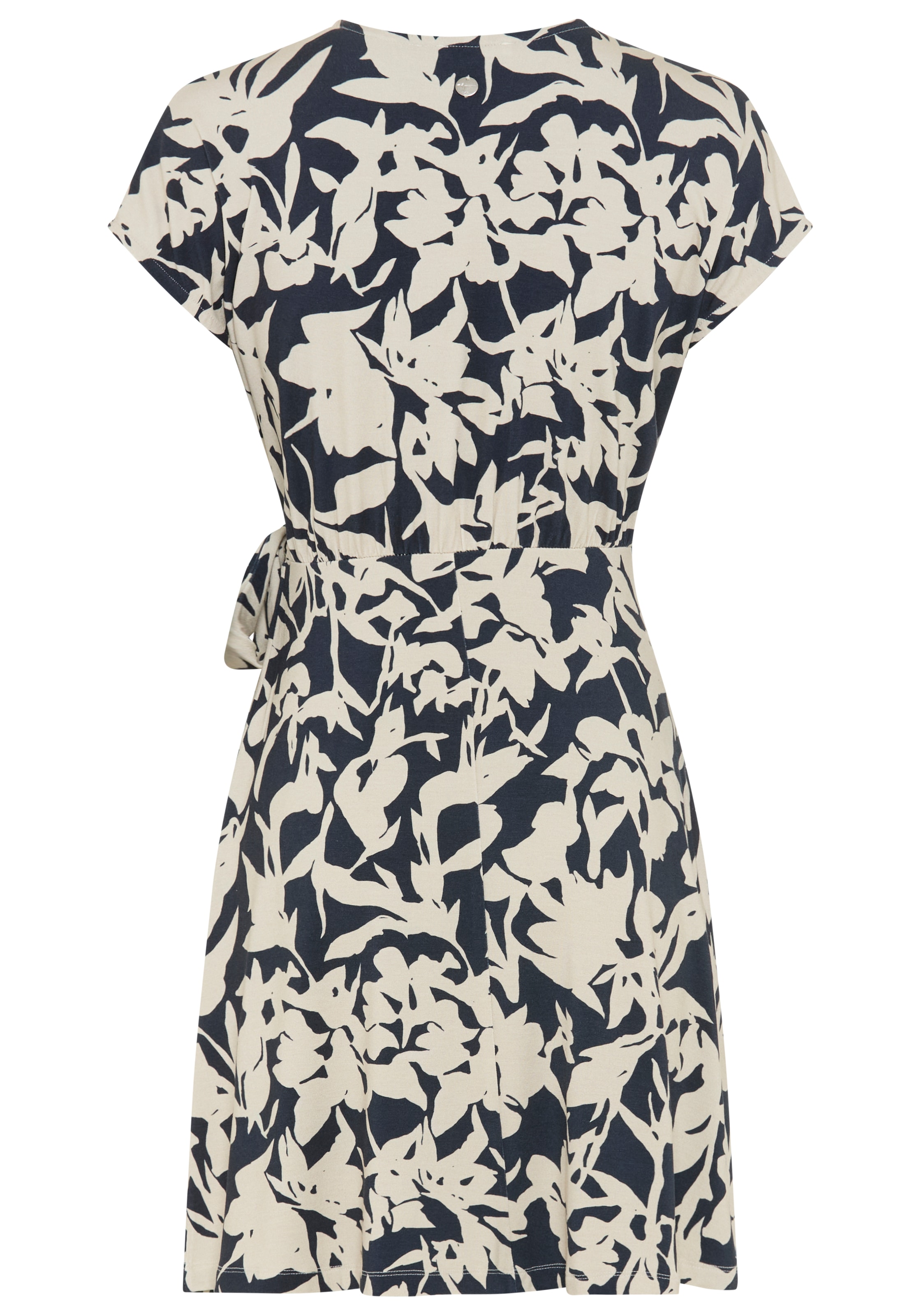 Tamaris Jerseykleid in femininer Wickeloptik