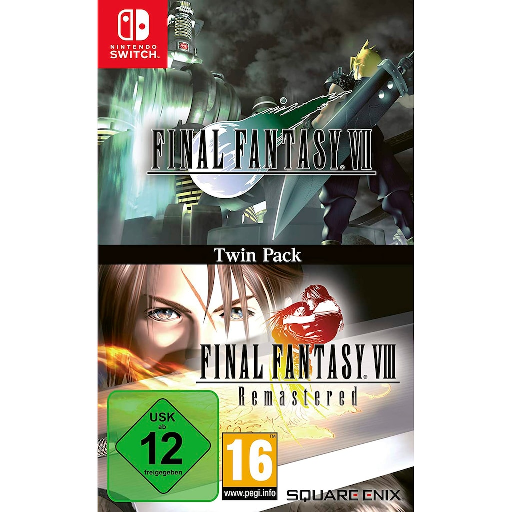 SquareEnix Spielesoftware »Final Fantasy VII & Final Fantasy VIII Remastered«, Nintendo Switch