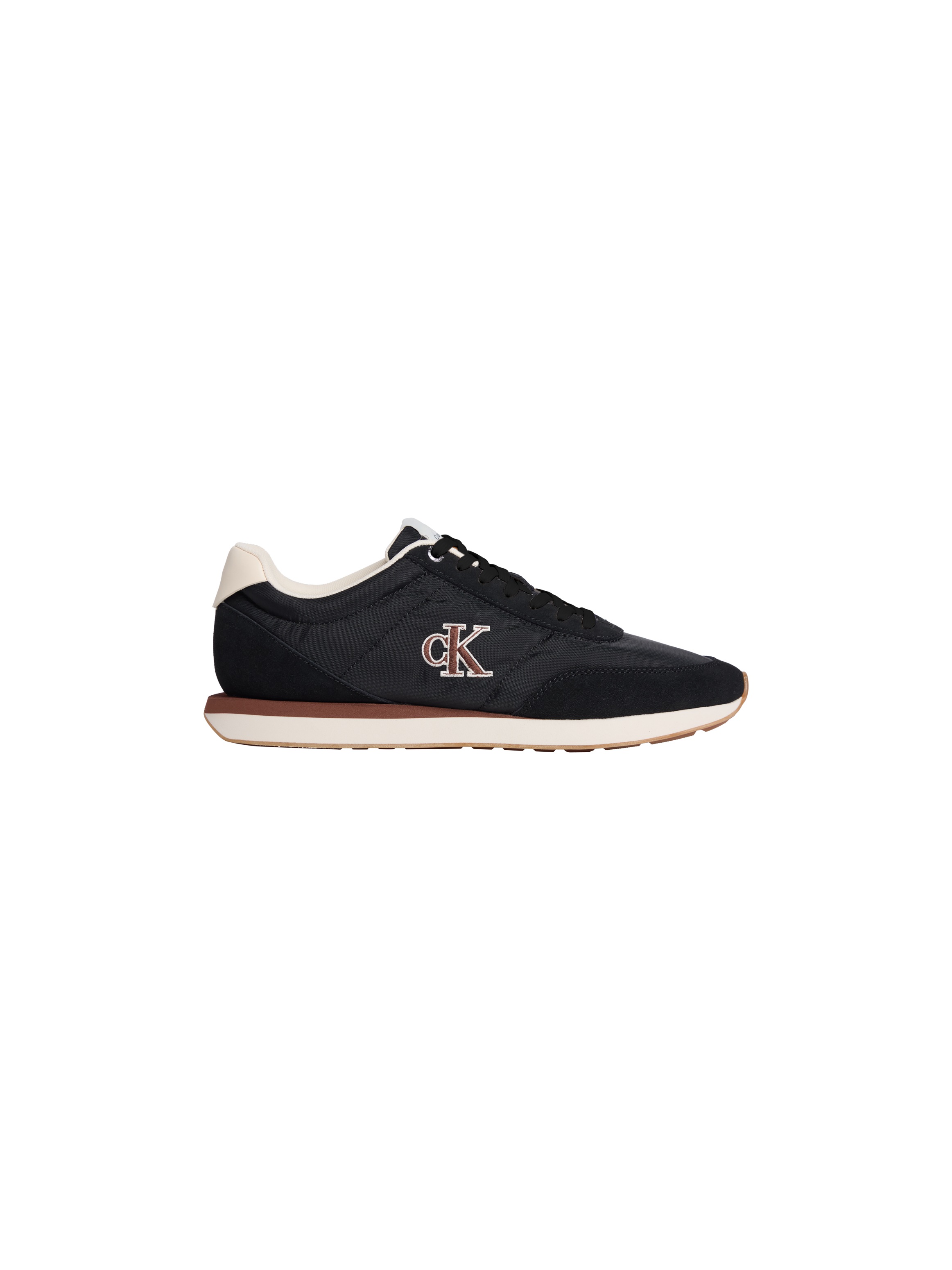 Calvin Klein Jeans Sneaker »RETRO RUNNER ESS MIX MAT«  Freizeitschuh, Halbschuh, Schnürschuh mit Logo-Emblem