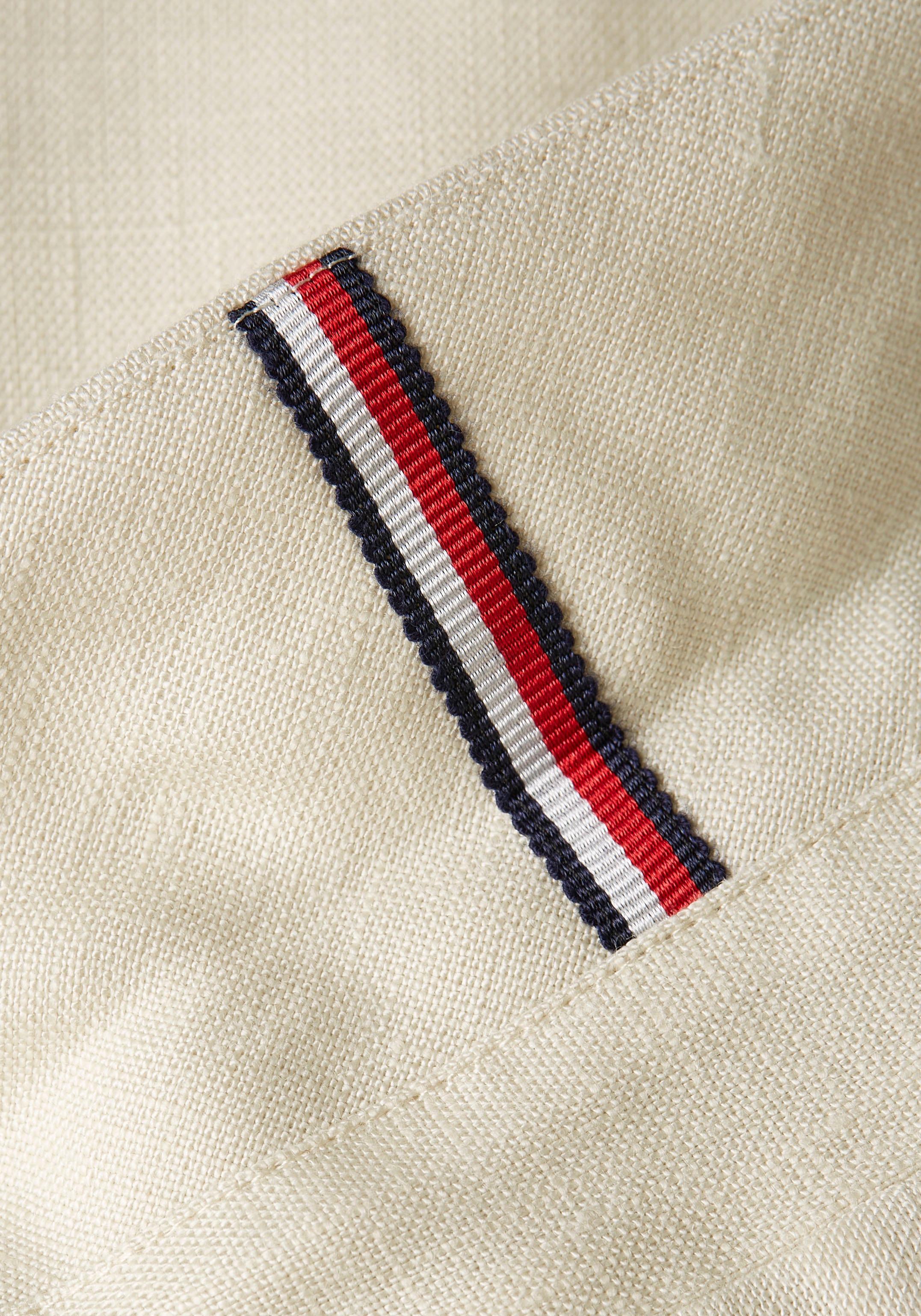 Tommy Hilfiger Kurzblazer »CASUAL LINEN REGULAR SB BLAZER«, mit Ärmelschlitz