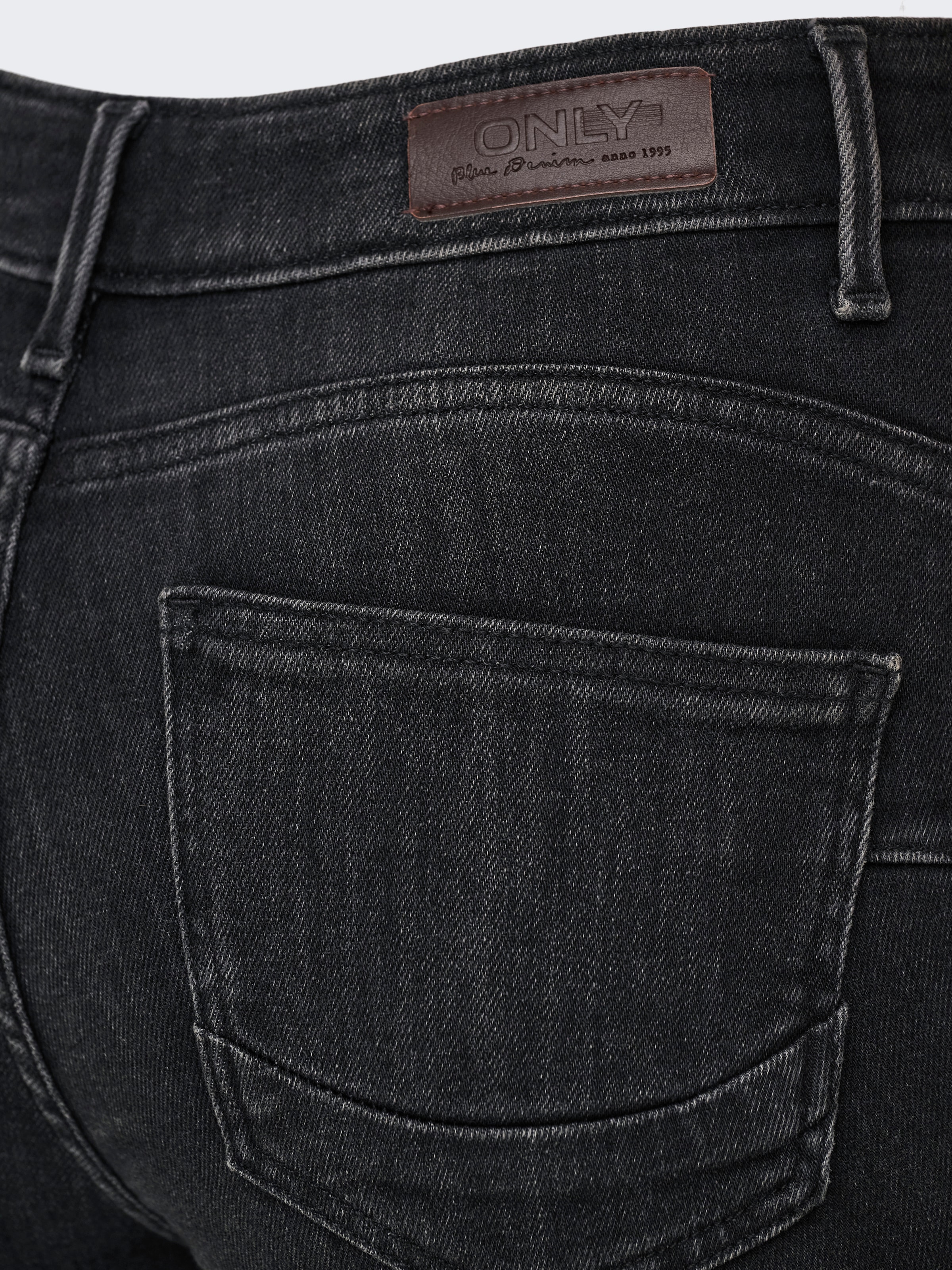 ONLY Skinny-fit-Jeans »ONLPOWER MID WAIST PUSH UP SK DNM BOX«