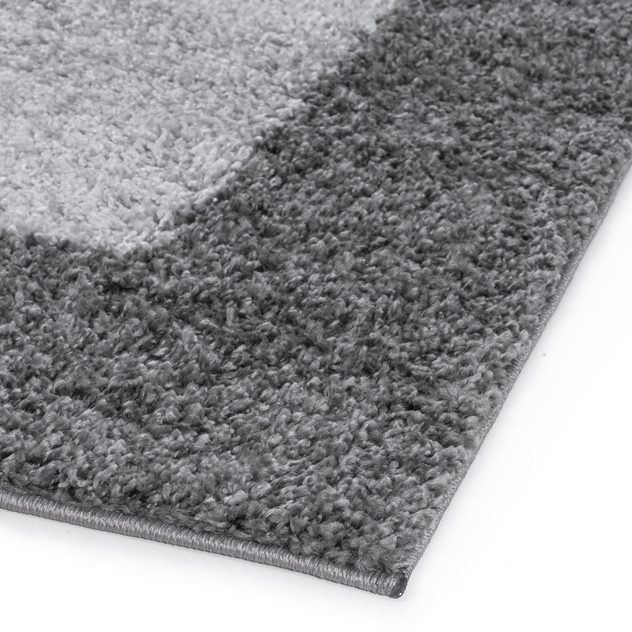 OTTO home Hochflor-Teppich »Liams« rechteckig 30 mm Höhe mit Bordüre, besonders weich und kuschelig, Wohnzimmer, Schlafzimmer