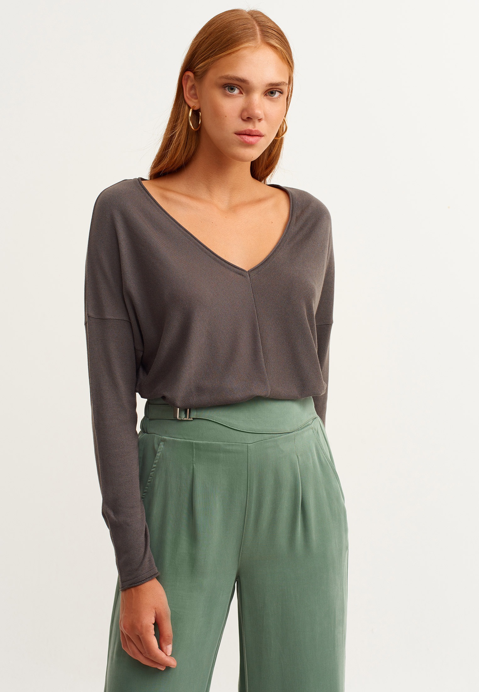 OXXO V-Ausschnitt-Pullover, mit V-Ausschnitt