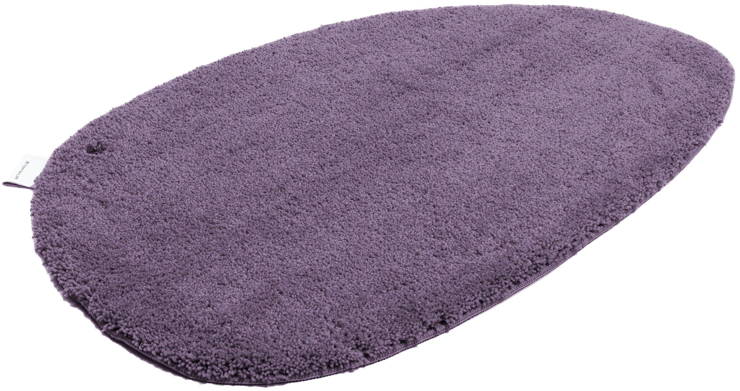 TOM TAILOR HOME Badematte »Cozy Bath UNI«, rutschhemmend beschichtet, fußbodenheizungsgeeignet, Badteppich, Uni Farben, rechteckig, rund und oval erhältlich