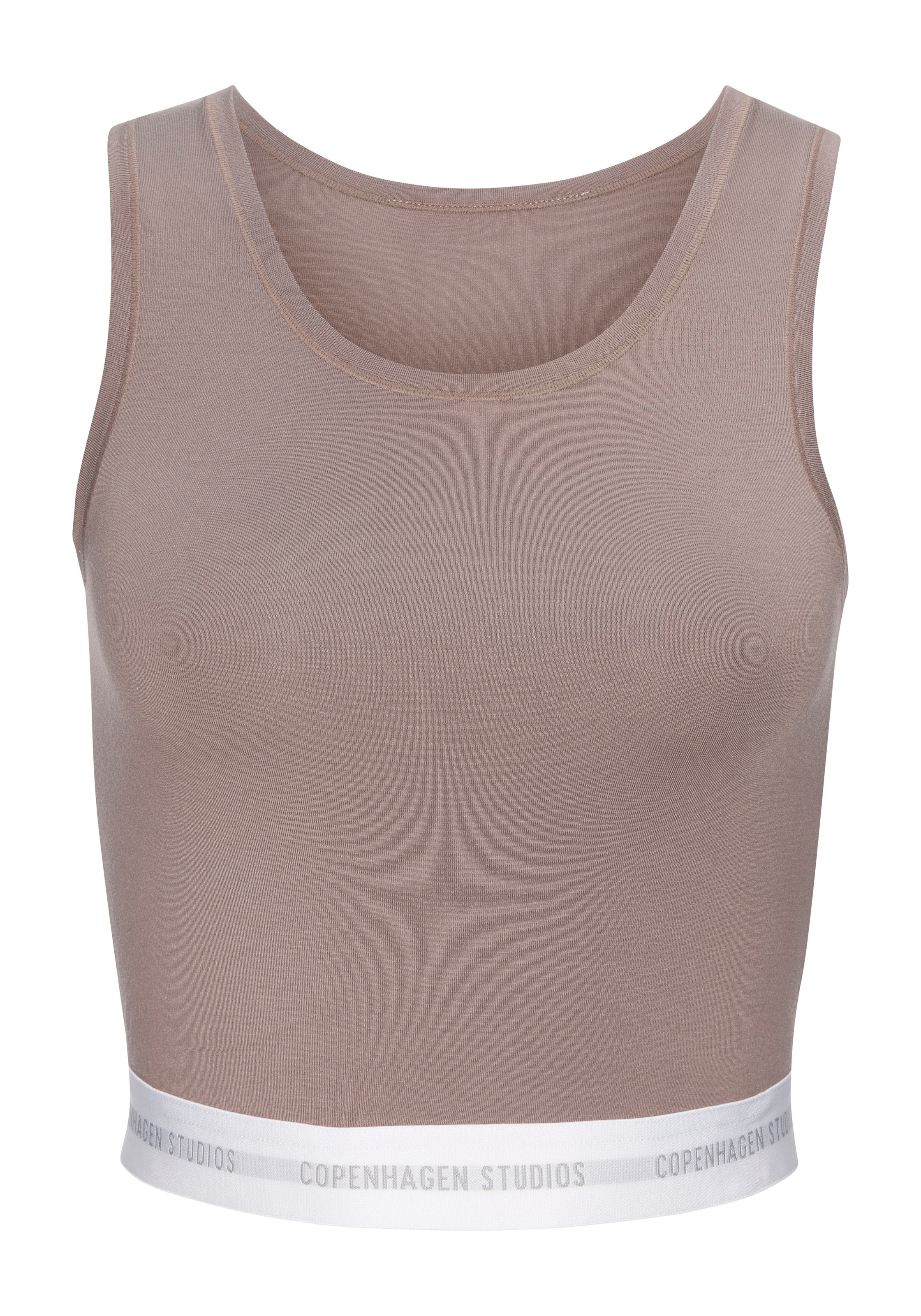 Copenhagen Studios Achseltop mit weichem Logobund und aus elastischer Baumwoll-Modal-Qualität
