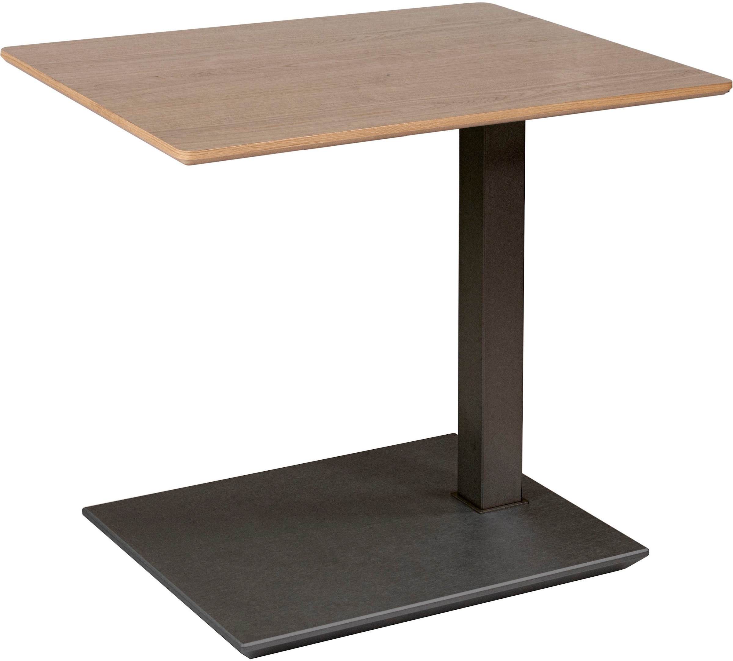 Vierhaus Couchtisch, stufenlos höhenverstellbar, rollbar
