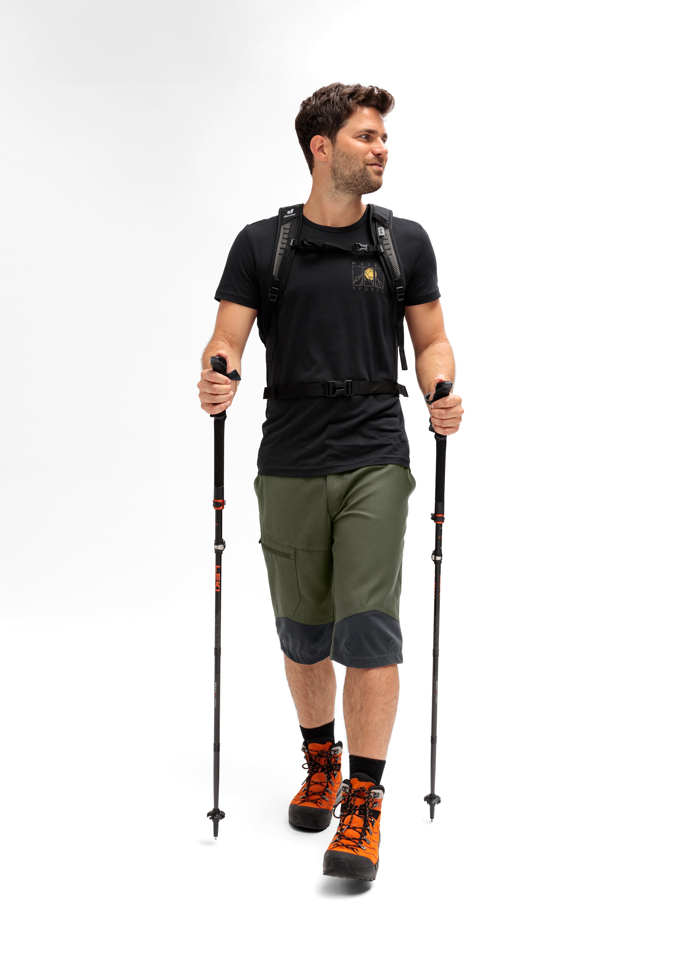 Maier Sports Bermudas »Stoneflex Shorts M«  Herren Wanderhose, robuste Cargohose, kurze Outdoor-Hose, Regular Fit