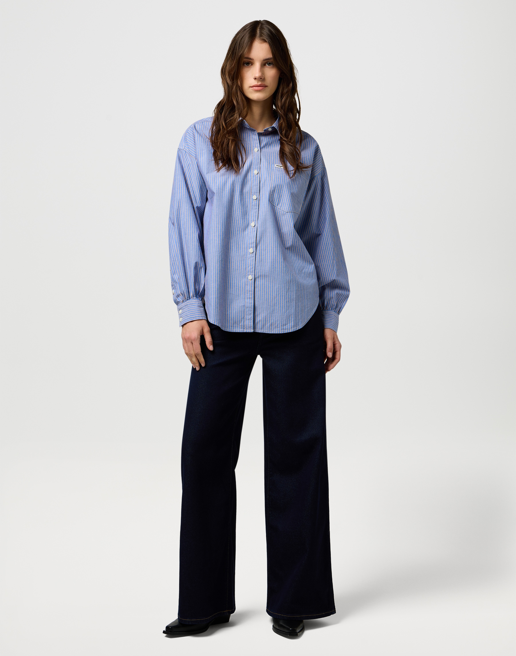 Wrangler Schlagjeans »W-CANYO« Bequeme Loose fit