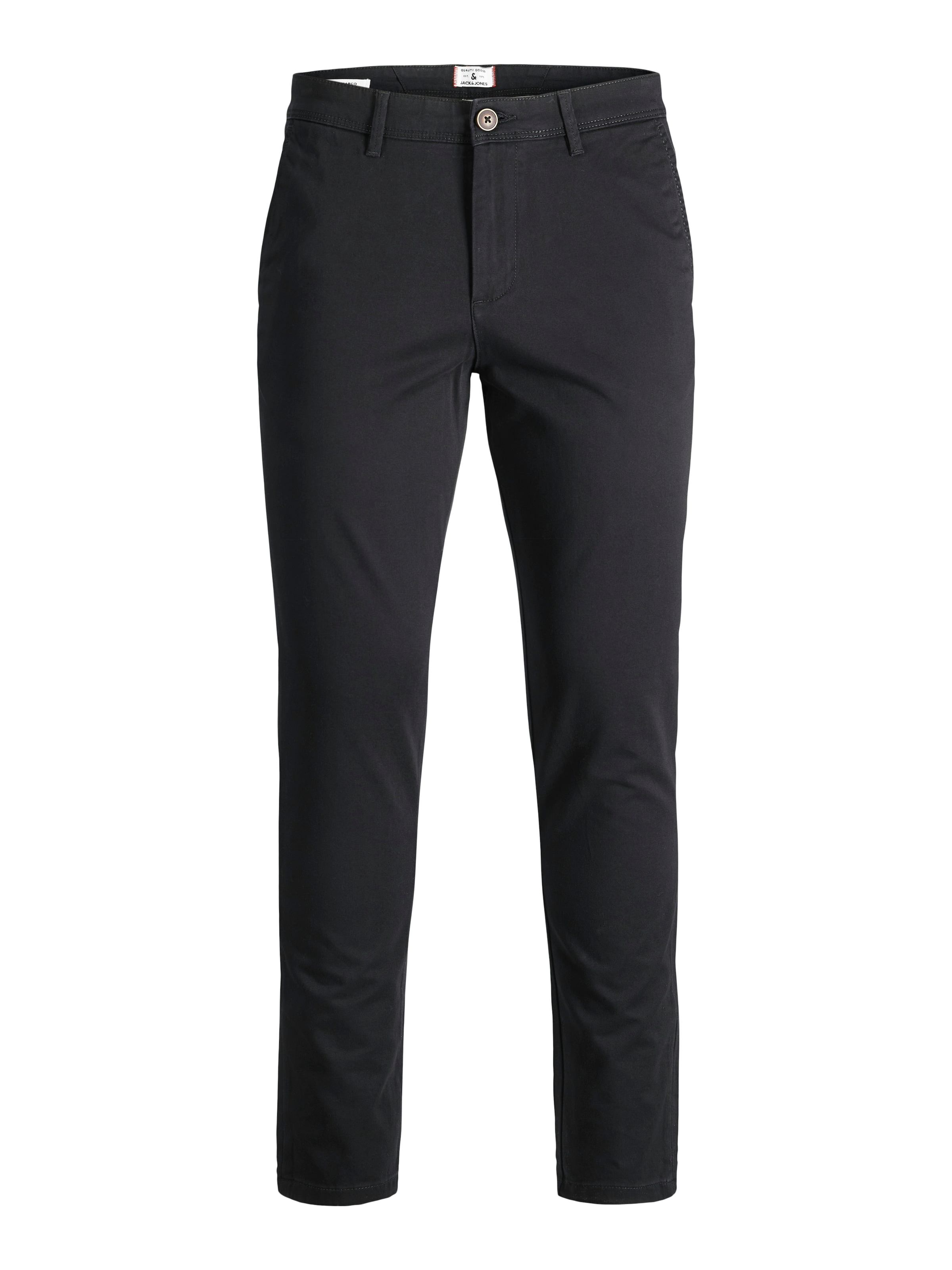 Jack & Jones Chinohose »JJIMARCO mit Badge und hohem Tragekomfort«  unifarben, modisch, slim fit, Baumwollmischung