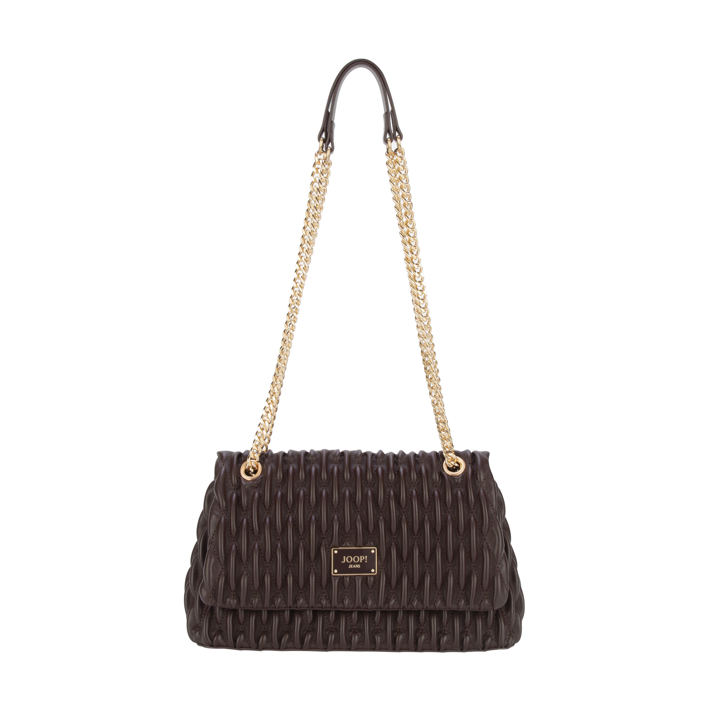 Joop Jeans Schultertasche »ruga emma shoulderbag shf« Damen Schultertasche mit Überschlag & Magnetverschluss