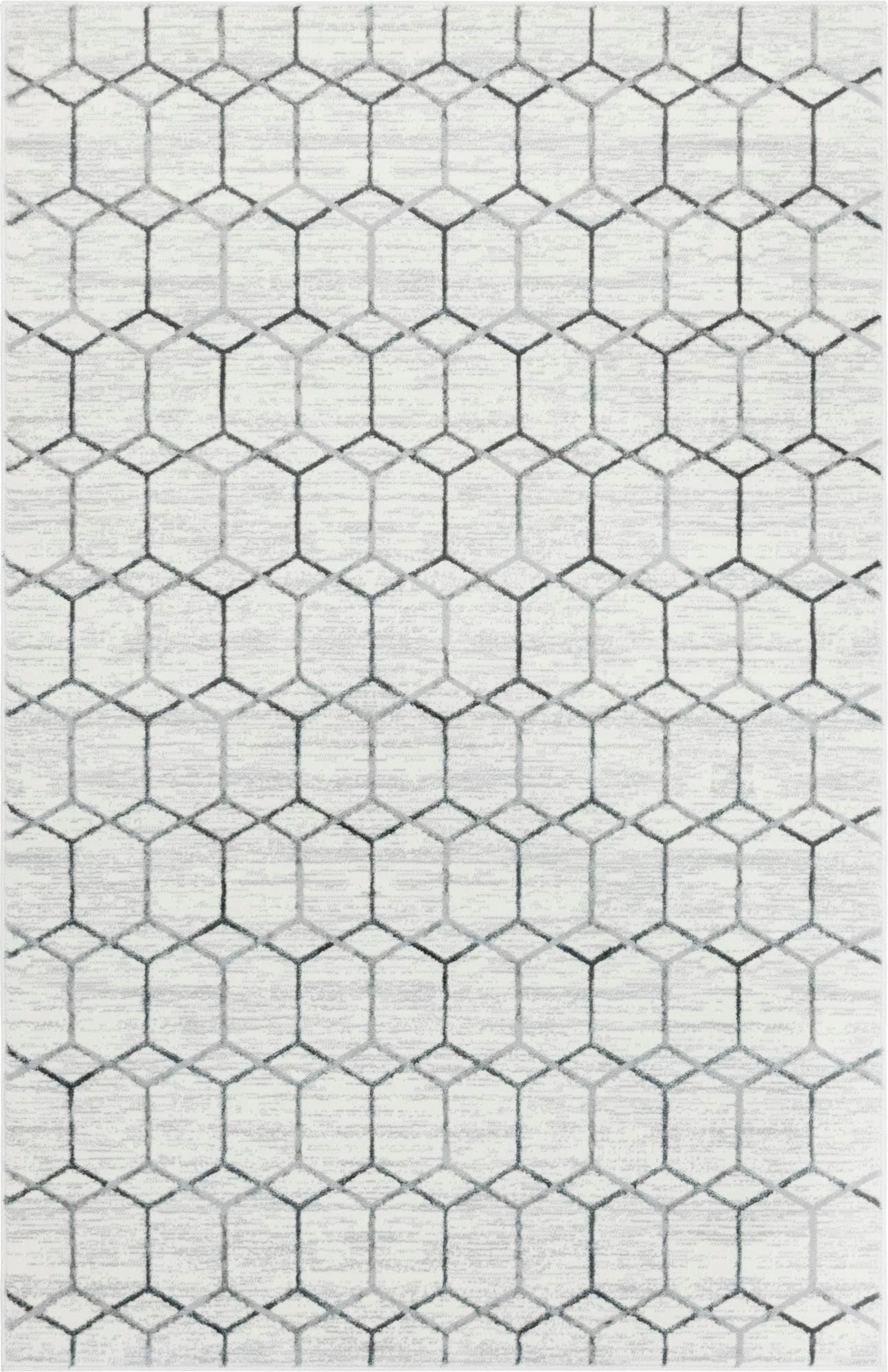 Myflair Möbel & Accessoires Teppich »Titan Trellis, LAGERRÄUMUNG!« rechteckig 13 mm Höhe Kurzflor, gewebt, modernes geometrisches Design