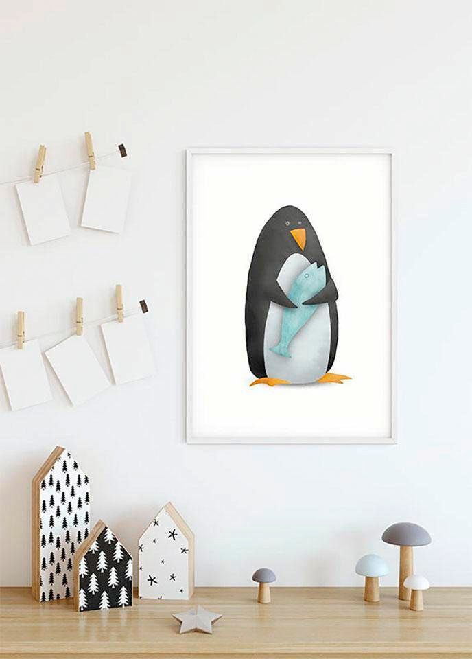 Penguin«, Tiere, 1), kaufen Schlafzimmer, St., bei Animal Komar Anzahl »Cute 1 Teile (Packung, Kinderzimmer, Wohnzimmer OTTO Poster