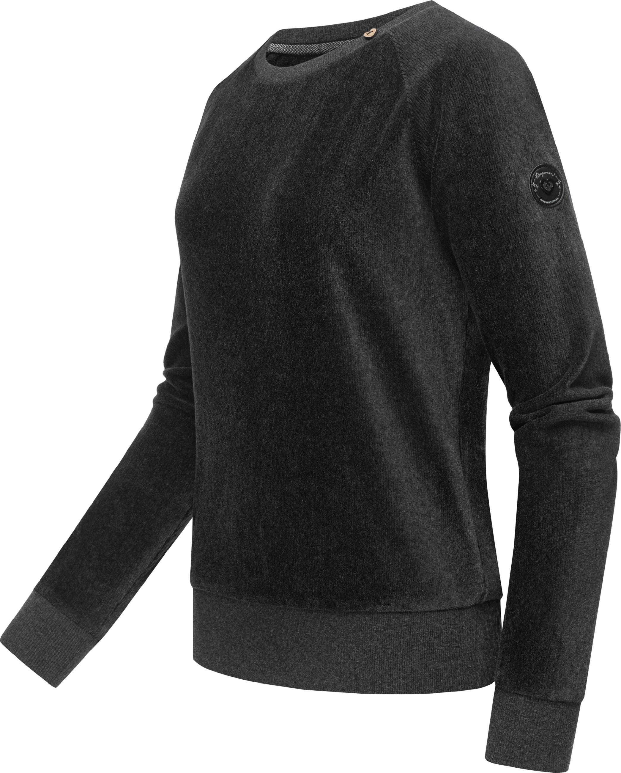 Ragwear Sweater »Kapuzensweatshirt Johanka Velvet«