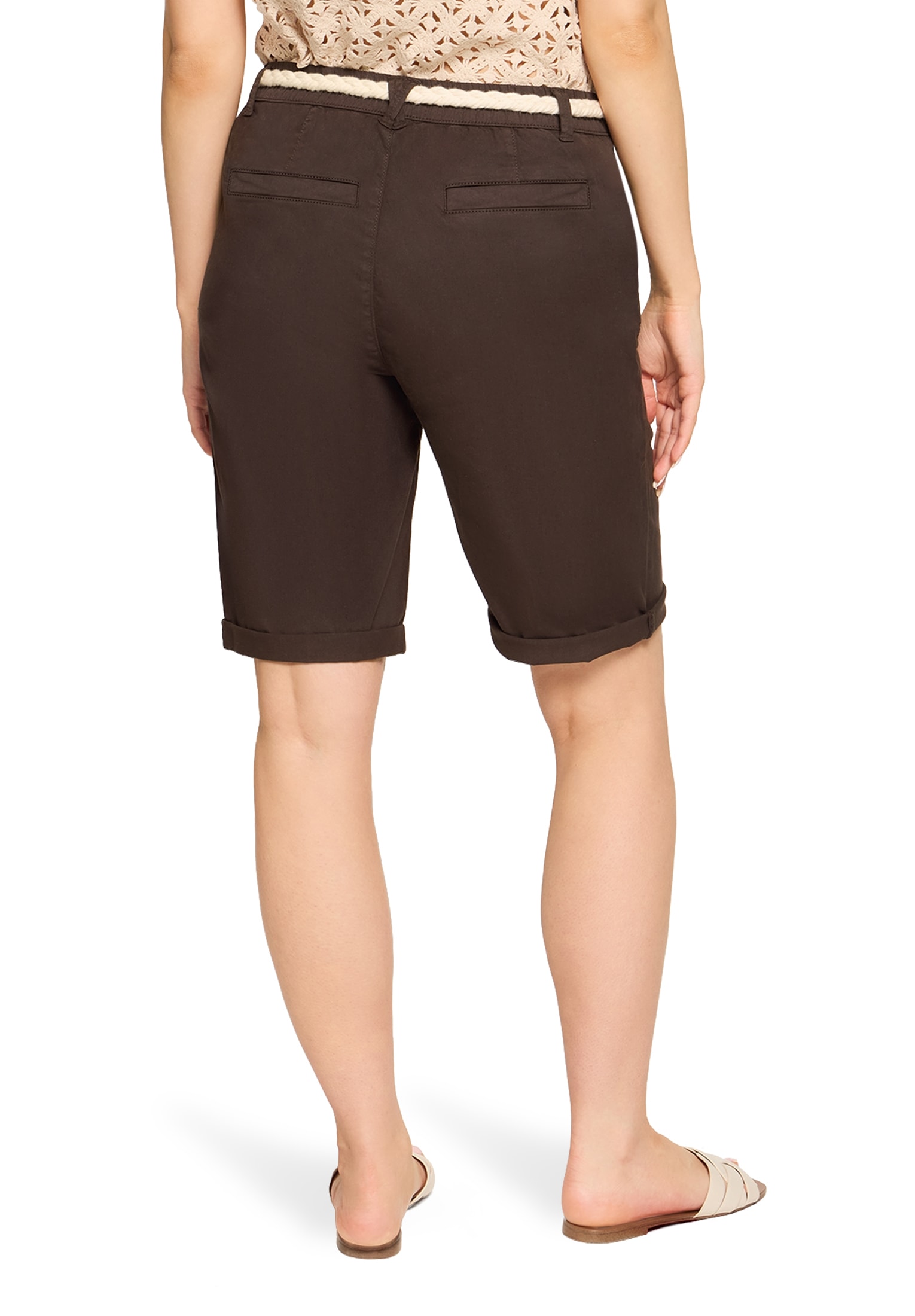 Cartoon Bermudas »Bermuda mit Bindegürtel«