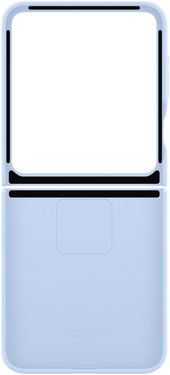 Samsung Backcover »Silicone Case with Ring für Galaxy Flip6« Smartphones Backcover, Schutzhülle, Handyschutzhülle, Case, Schutzcase, stoßfest