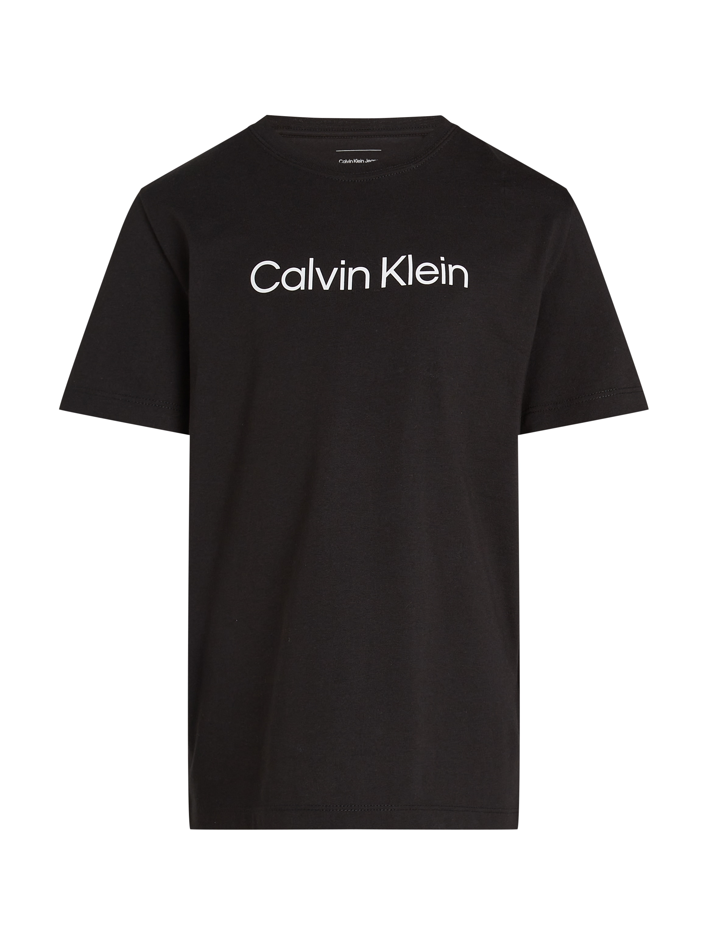 Calvin Klein Jeans Rundhalsshirt »INST. LOGO SS T-SHIRT«, für Kinder bis 16 Jahre und mit Logoschriftzug
