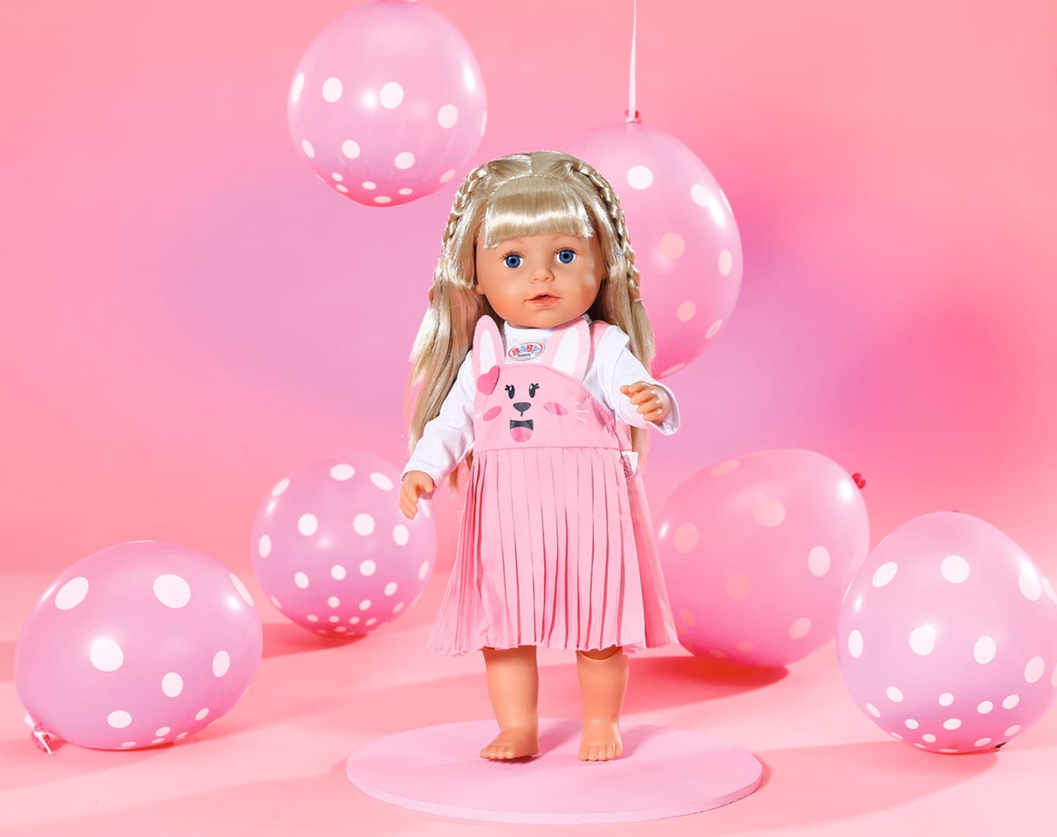 Baby Born Puppenkleidung »Häschenkleid, 43 cm«, mit Kleiderbügel