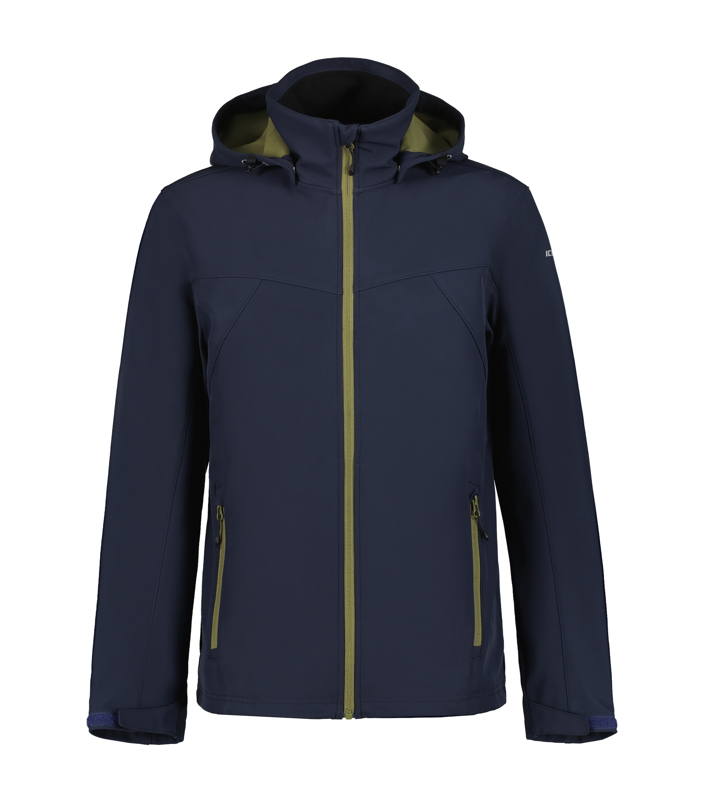Icepeak Softshelljacke »BRIMFIELD«, (1 St.), mit Kapuze, mit dezenten Logoschriftzügen