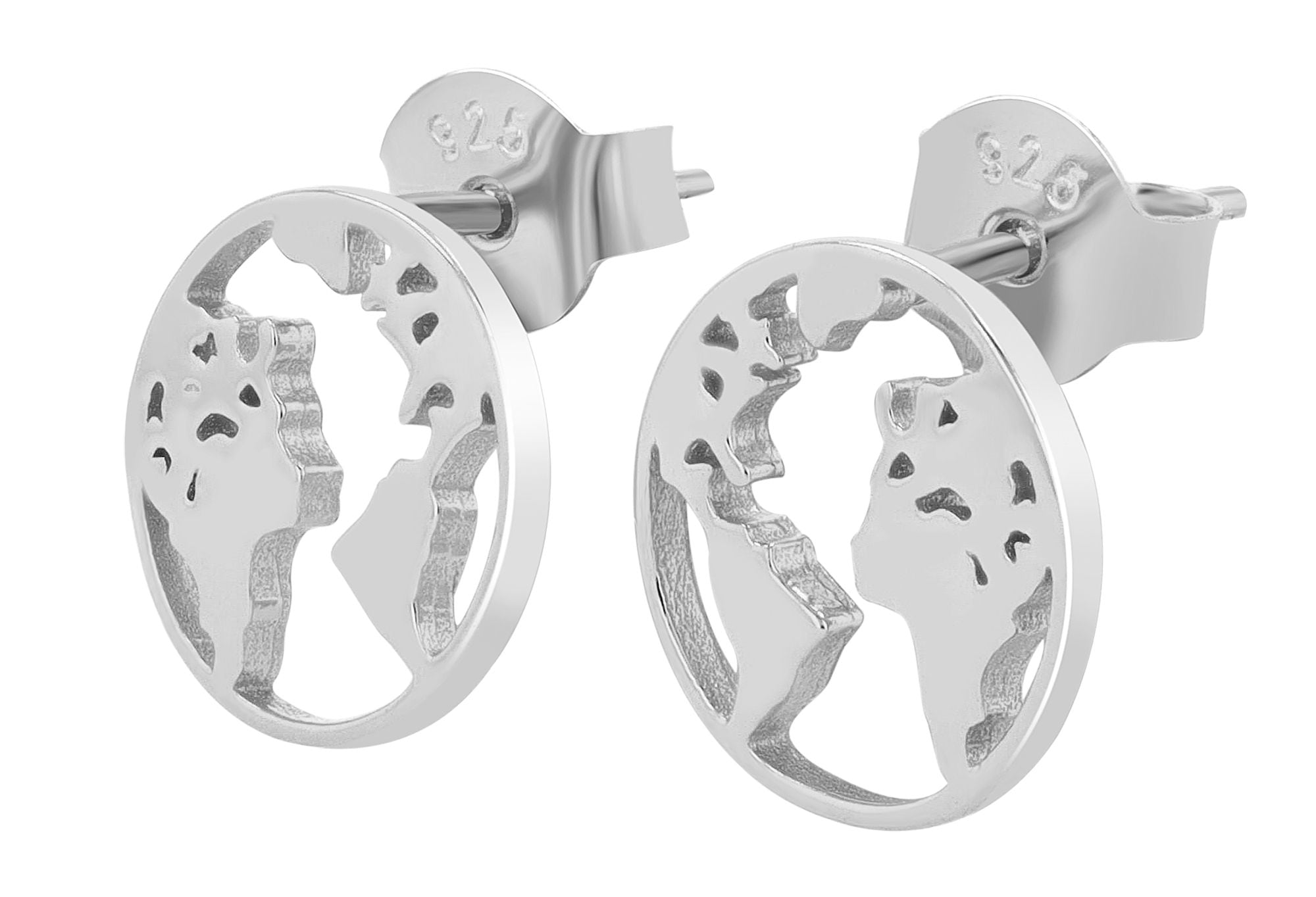 Adelia´s Paar Ohrstecker »Damen Ohrringe ¿ Ohrstecker Unendlichkeitszeichen aus 925 Silber«