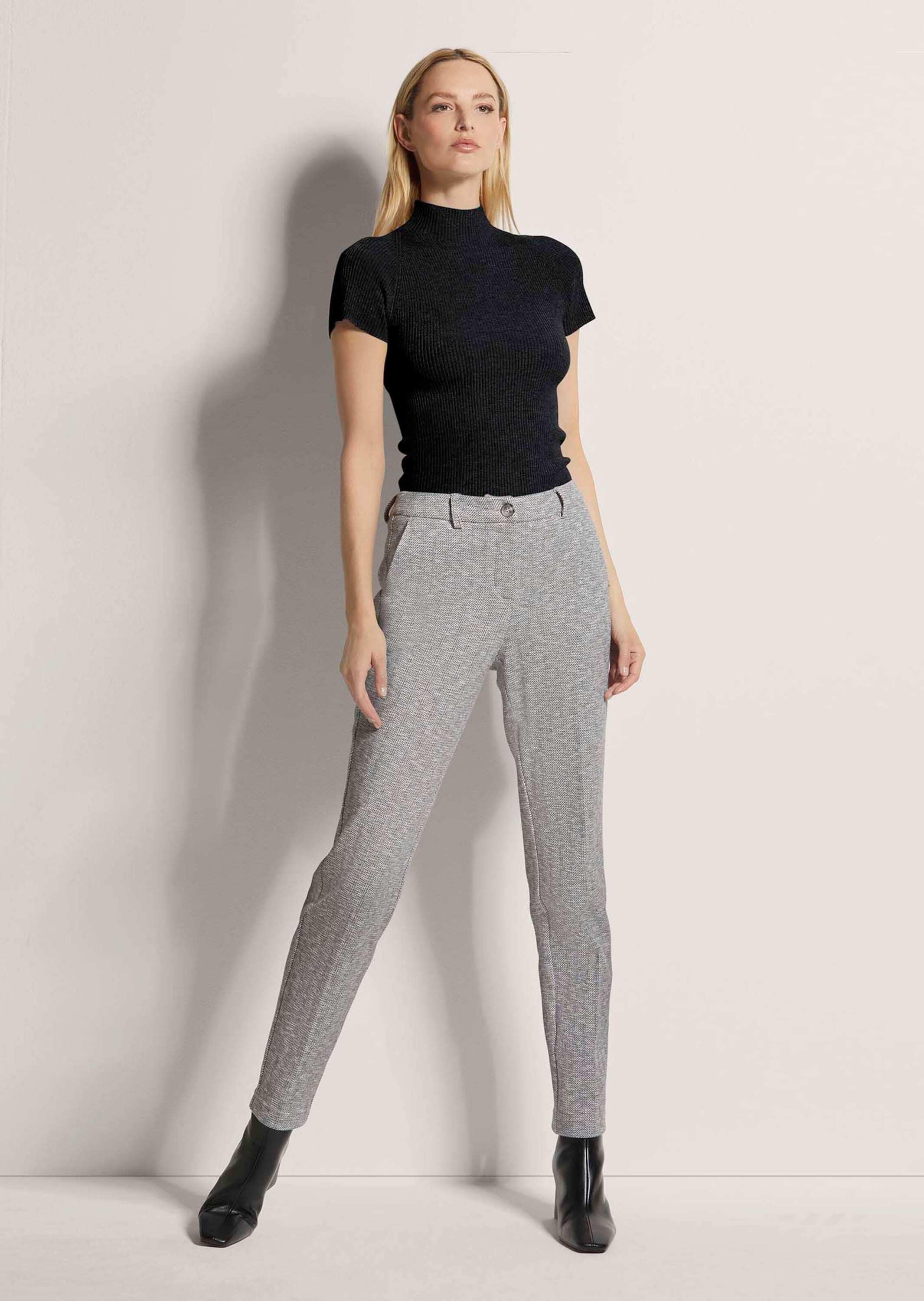 MADELEINE Bügelfaltenhose »Hose Schmale Bügelfalten-Hose«