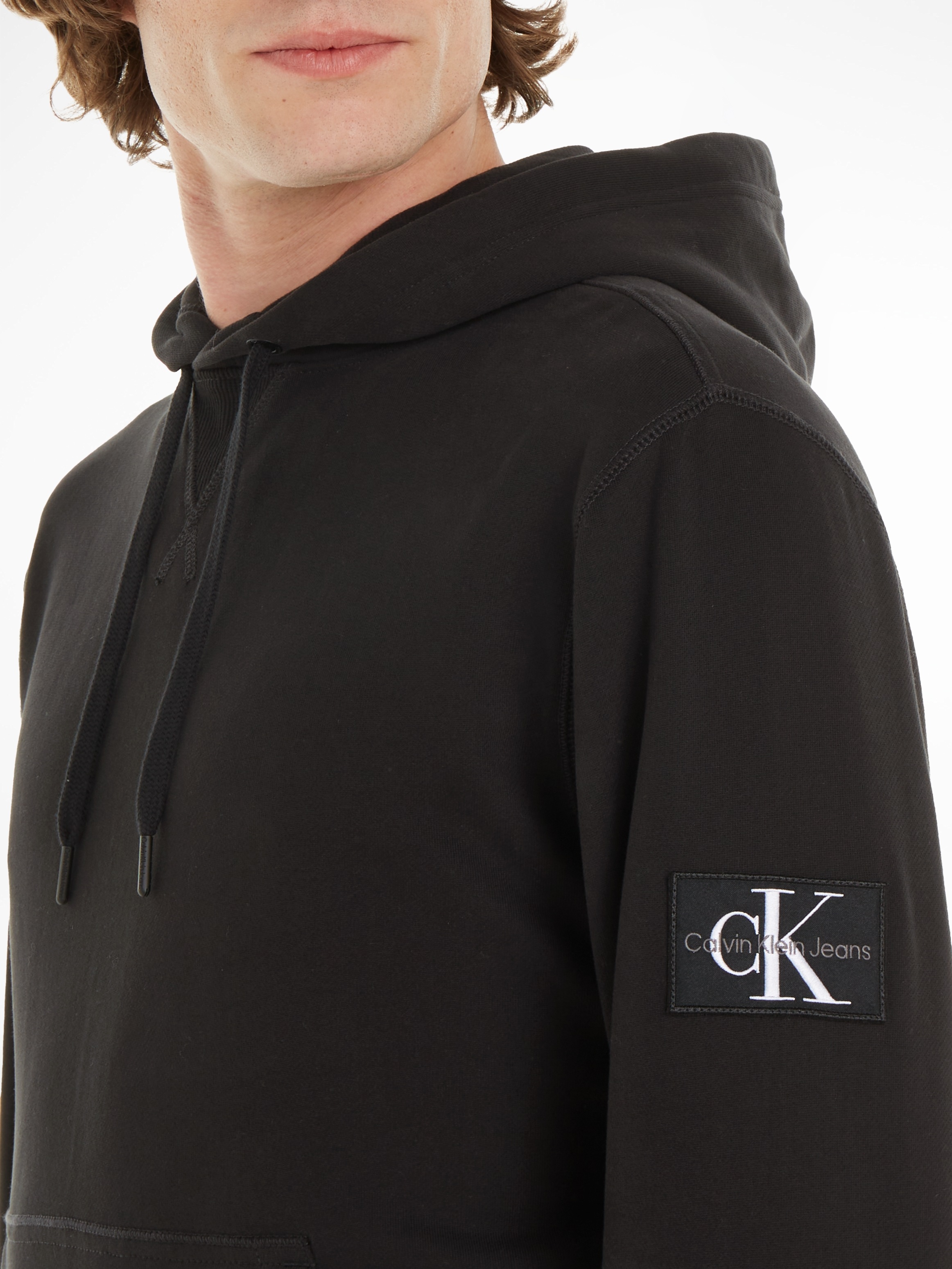 Calvin Klein Jeans Kapuzensweatshirt »BADGE HOODIE«, mit Logopatch