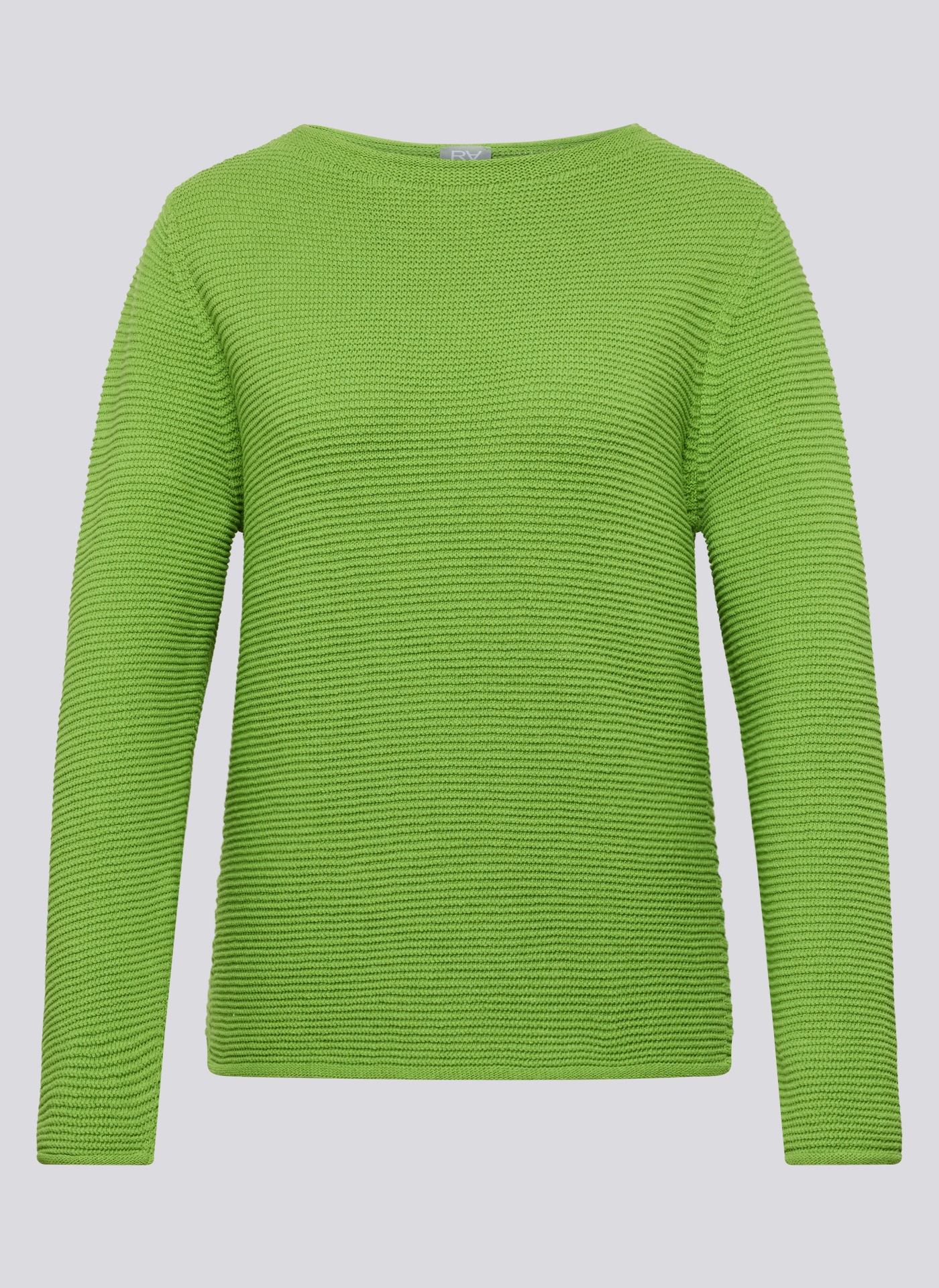 Rabe Strickpullover in Streifen-Ripp-Optik