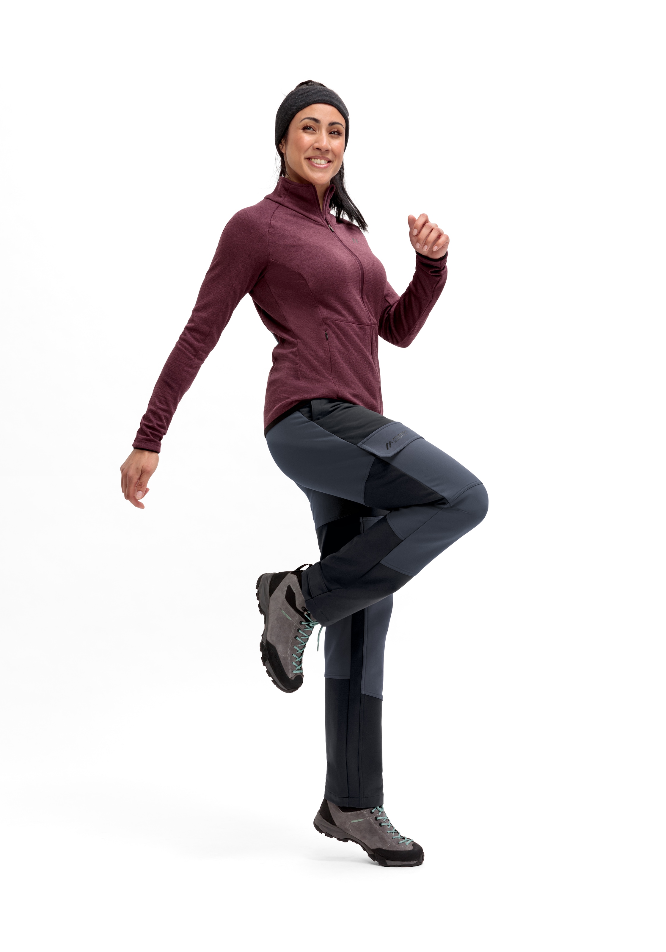 Maier Sports Outdoorhose »Fleeceflex W«, robuste Damen Winter-Trekkinghose 4-Wege-Stretch