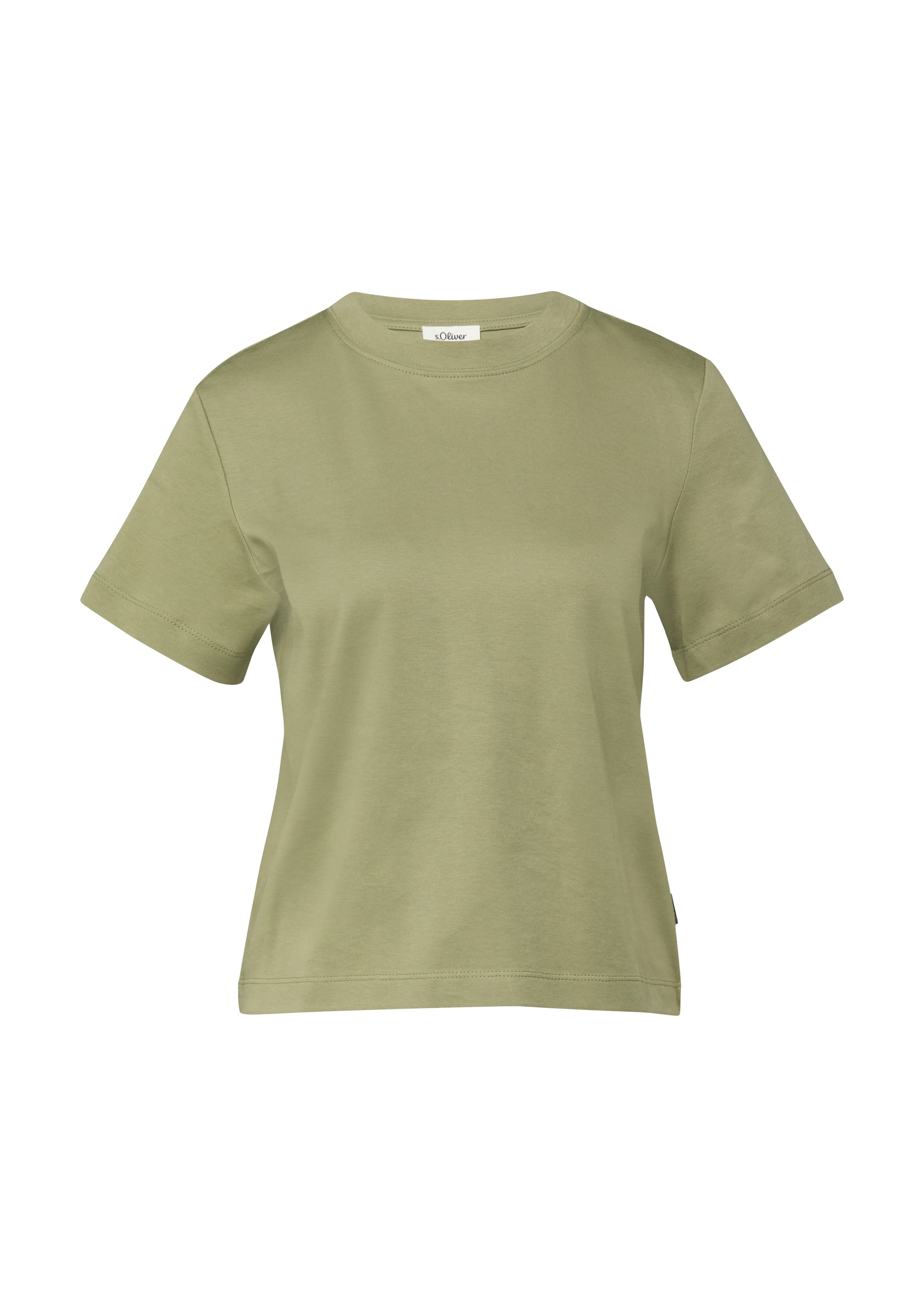 s.Oliver T-Shirt Sommershirt unifarben