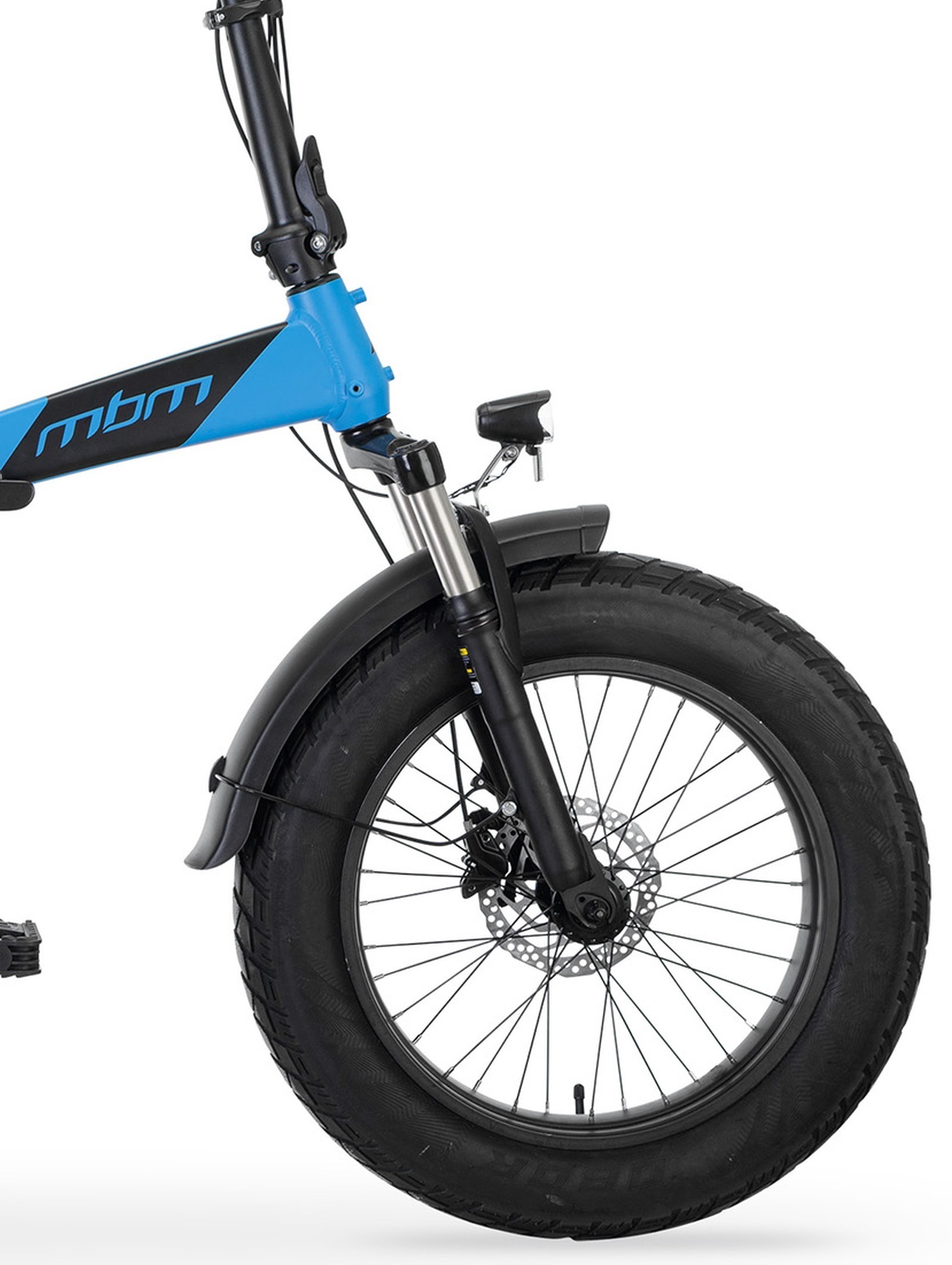 MBM E-Bike »Elektro-Falt-Fahrrad PHRIKE 20 Zoll, blau«