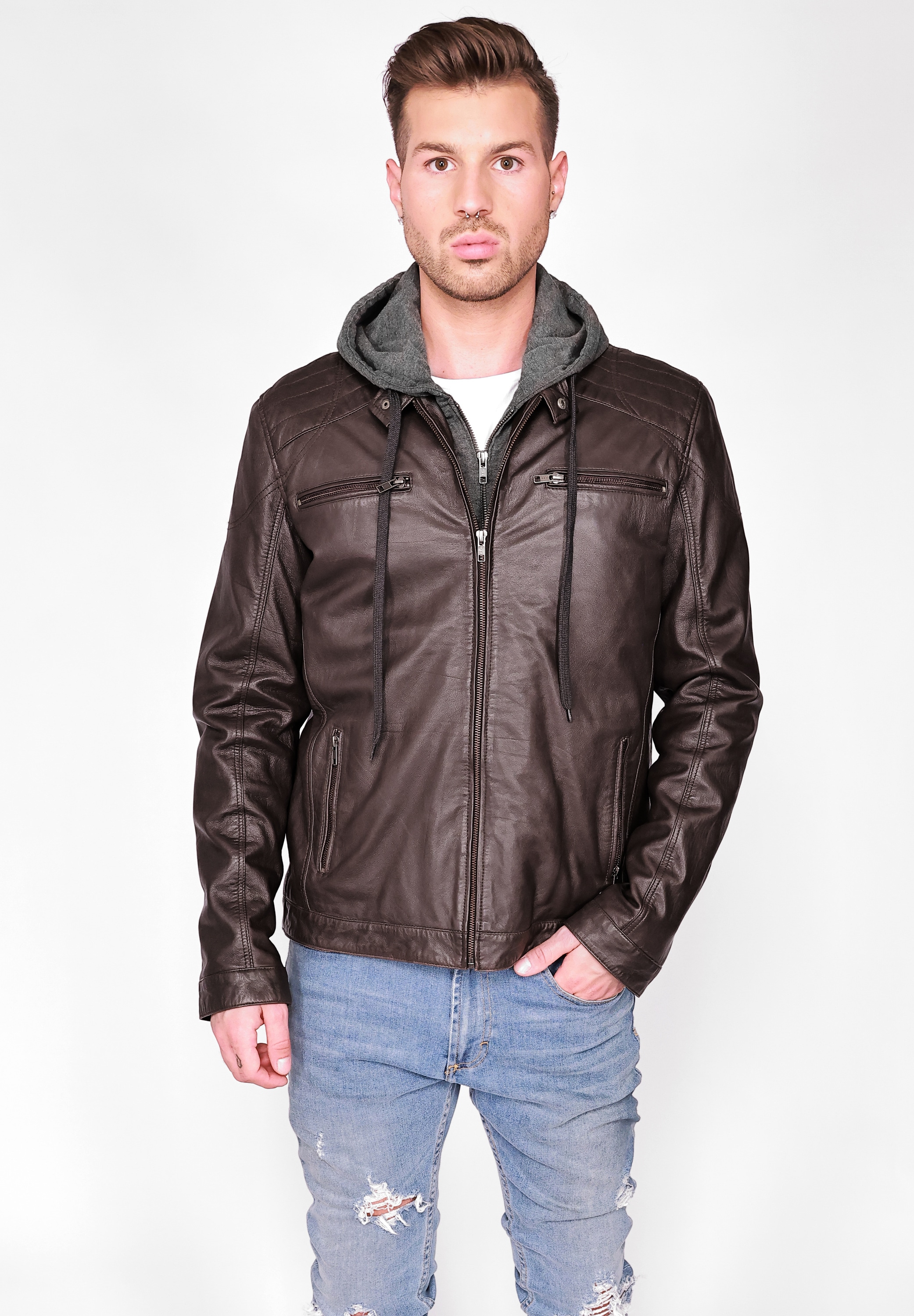 MUSTANG Lederjacke »Lederjacke Foster«