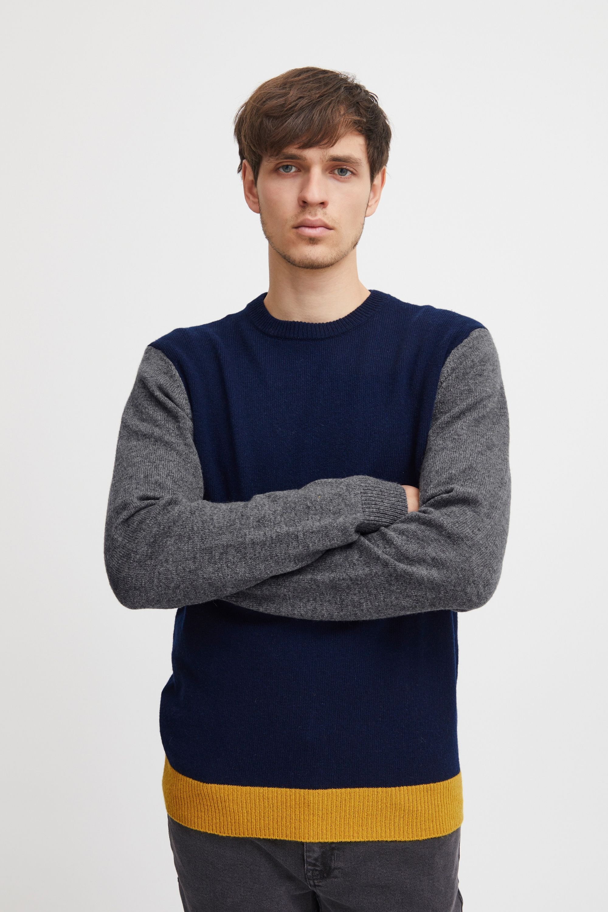 Casual Friday Strickfleece-Pullover »Strickpullover CFKarl«
