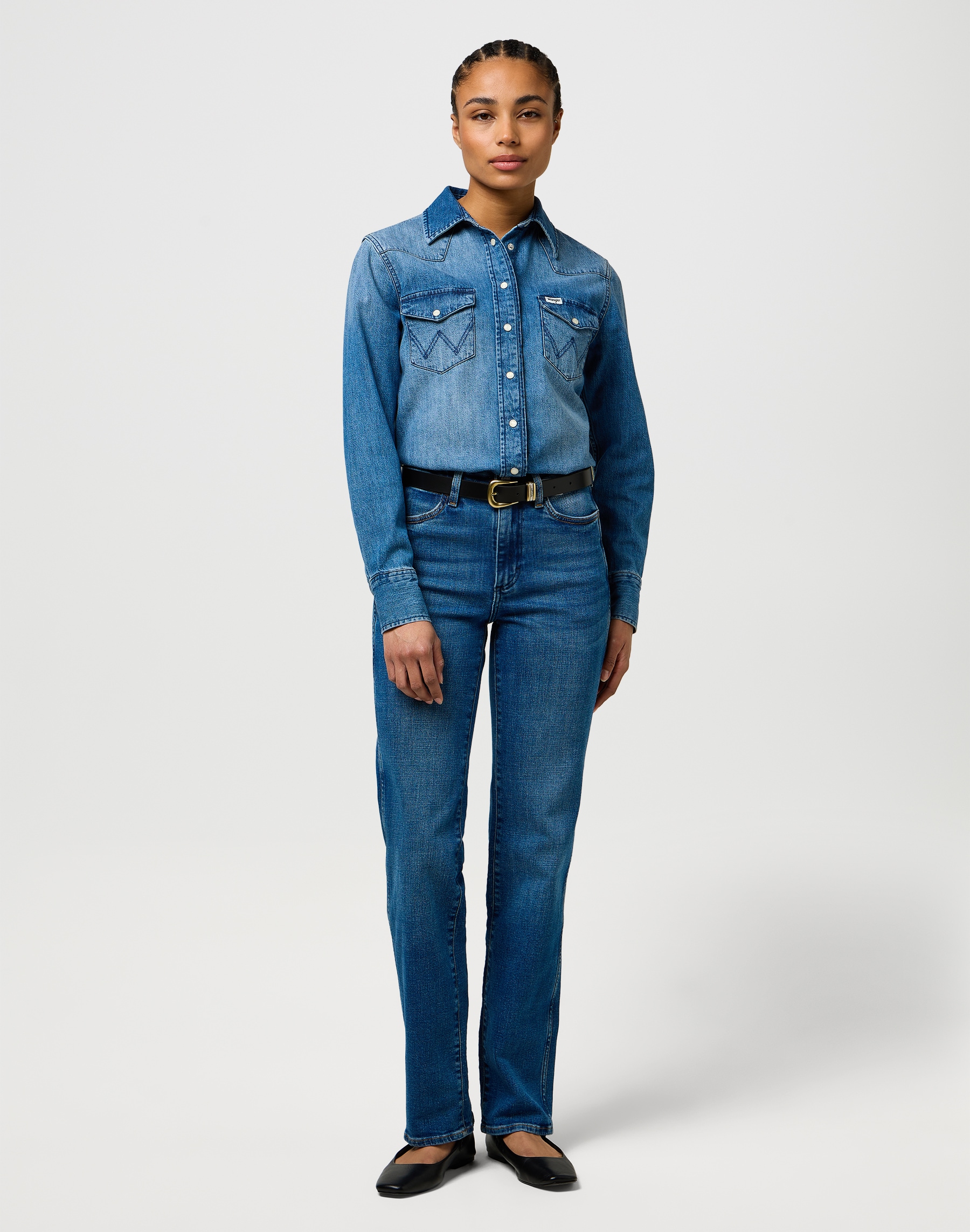 Wrangler Straight-Jeans, im Five-Pocket Style