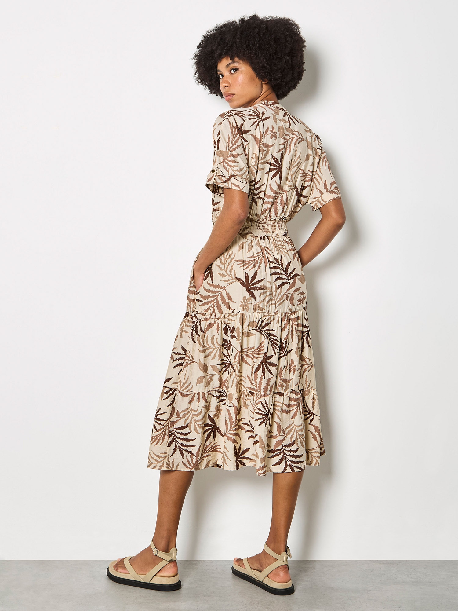 Apricot Midikleid »Midikleid« Druck