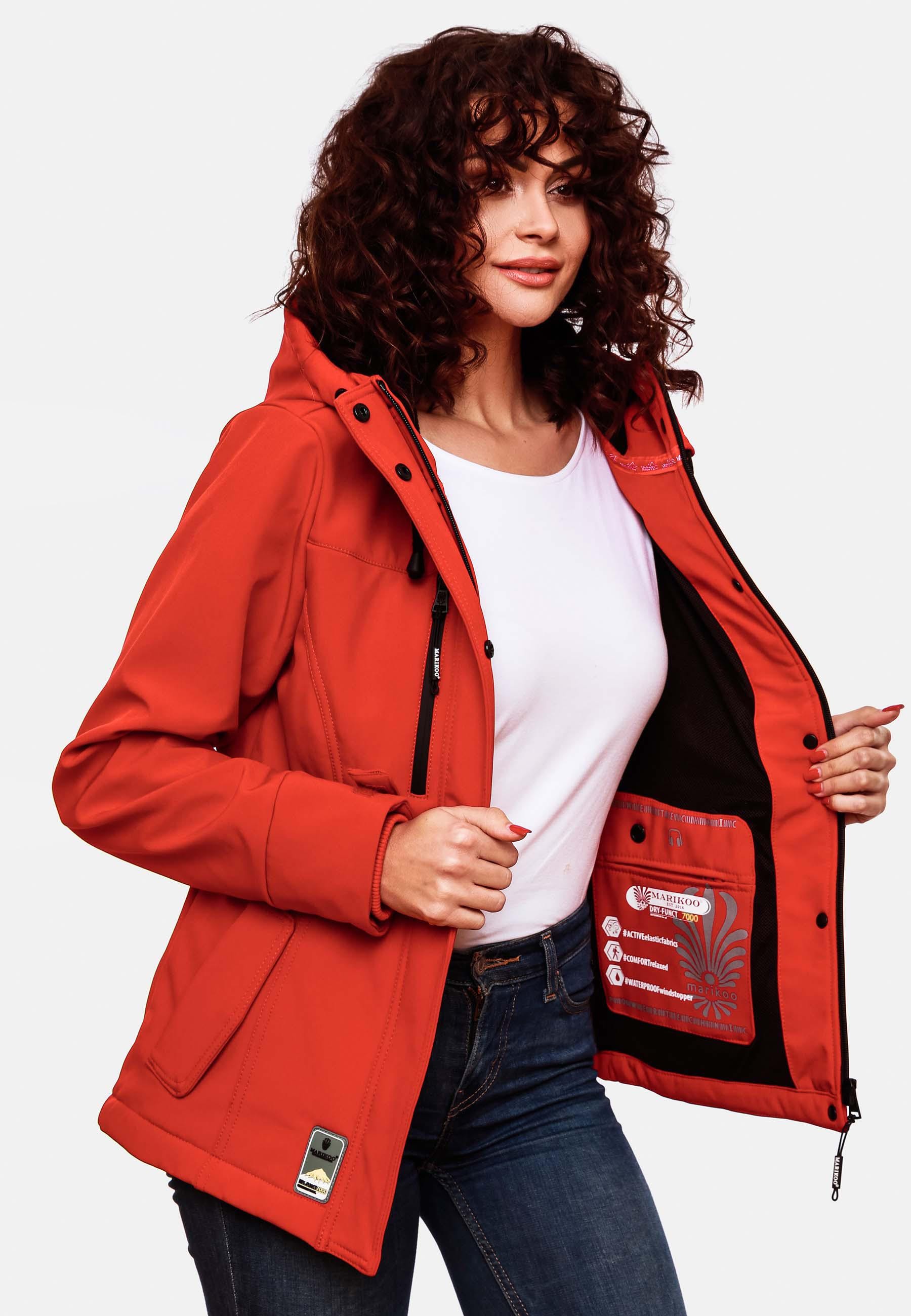 Marikoo Funktionsjacke »Übergangsjacke Kleinezicke«, mit Kapuze