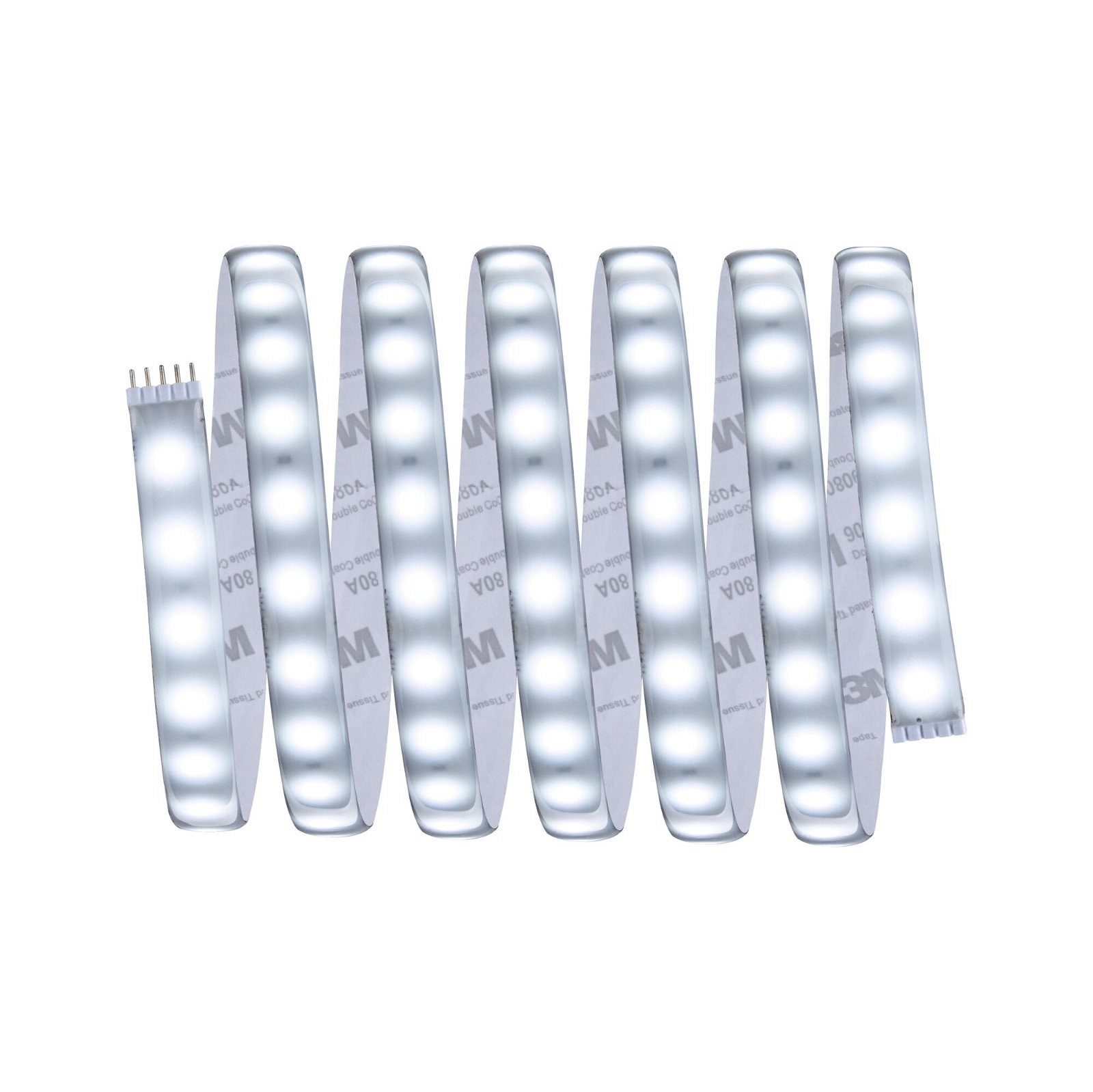 Paulmann LED-Streifen »MaxLED 500 Stripe 2,5m Daylight Cover 6500K 15W 24V Silber Kunststoff«, 1 St.-flammig, IP44