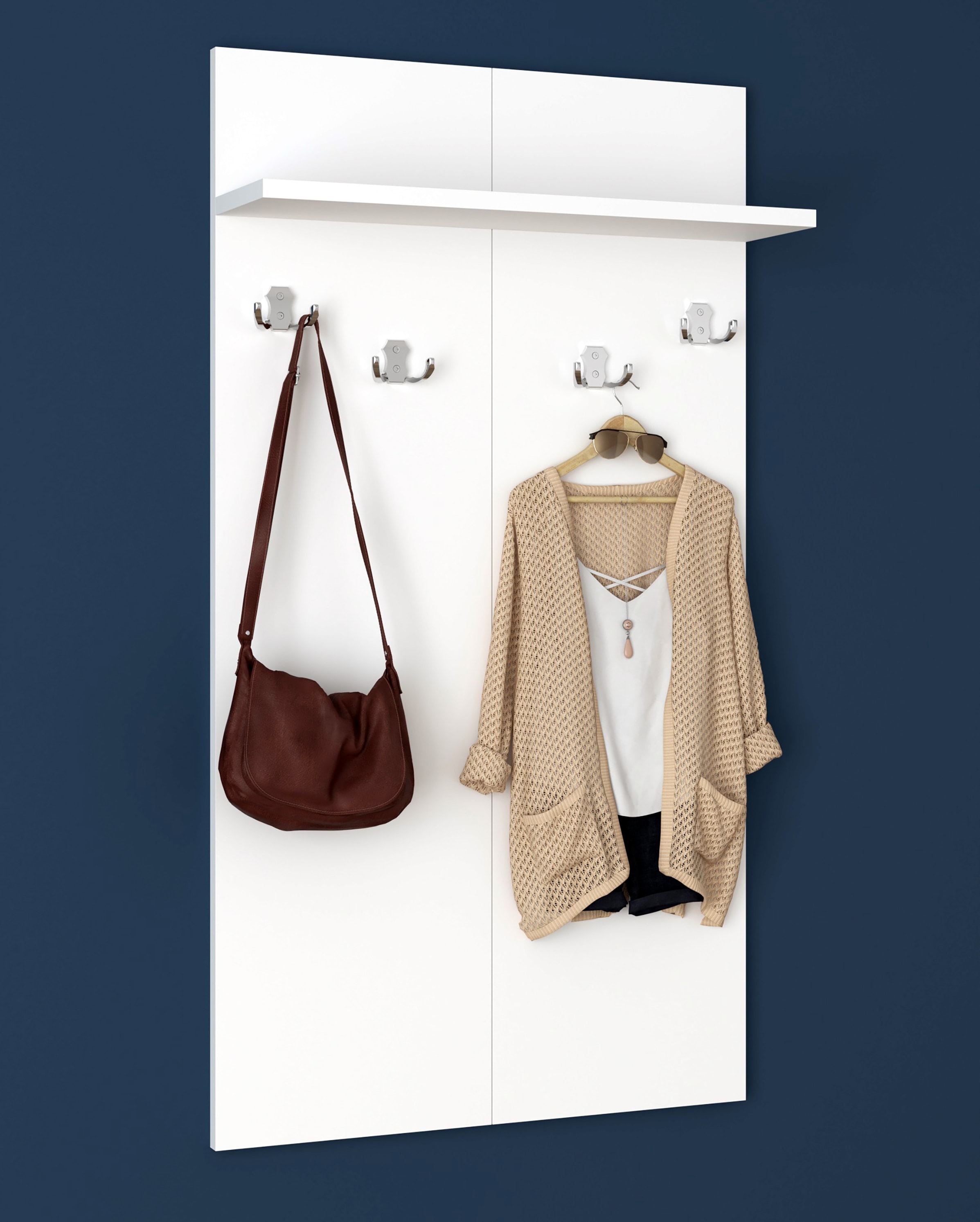 VCM Garderobenschrank »Holz Haken Wandpaneel Flur Garderobe Gados«