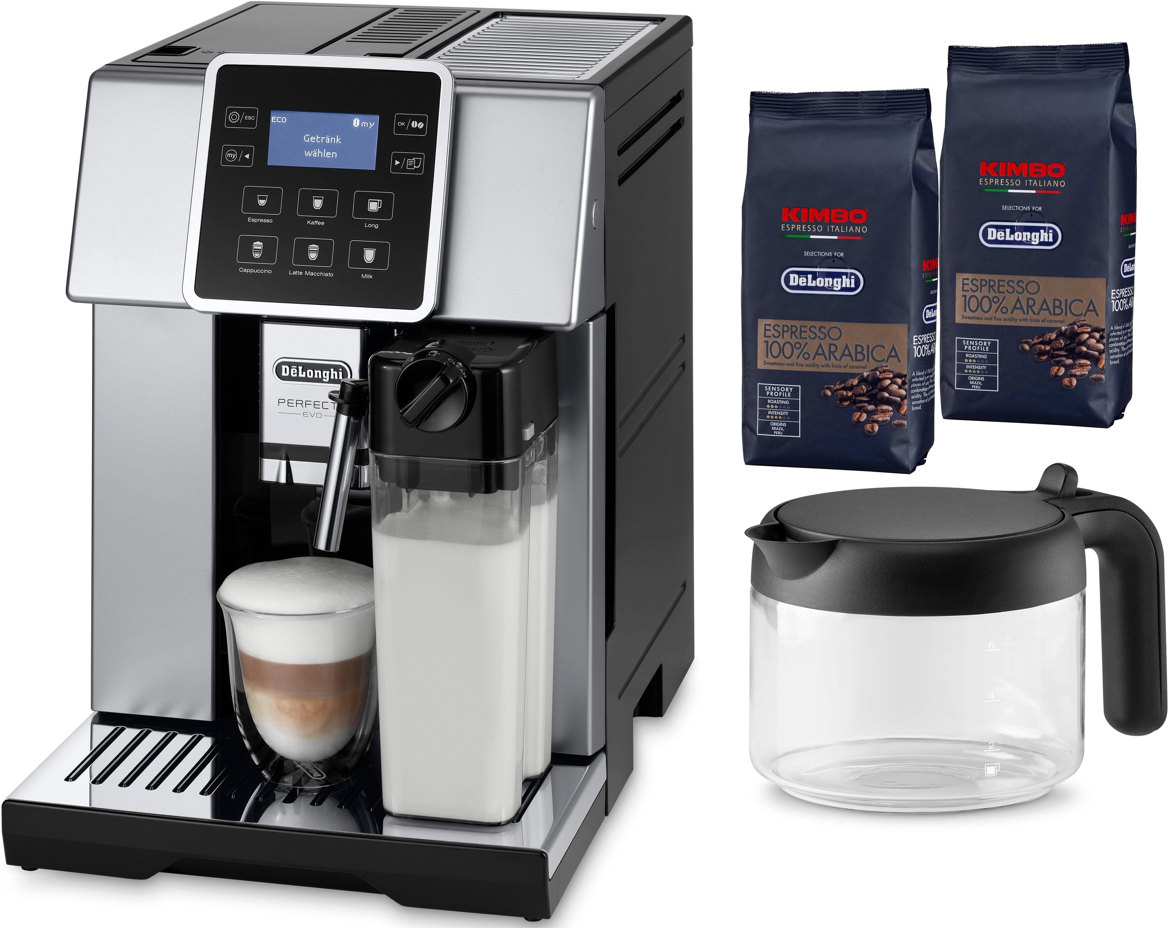 Kaffeevollautomat ESAM 428.80.SB PERFECTA EVO, 1,4l Tank,...