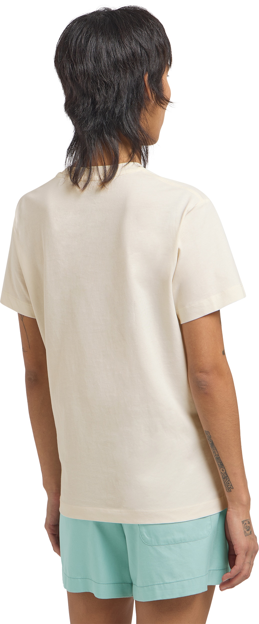 Jack Wolfskin T-Shirt »ESSENTIAL T W«, weiches, klassisches T-Shirt aus atmungsaktiver Bio-Baumwolle