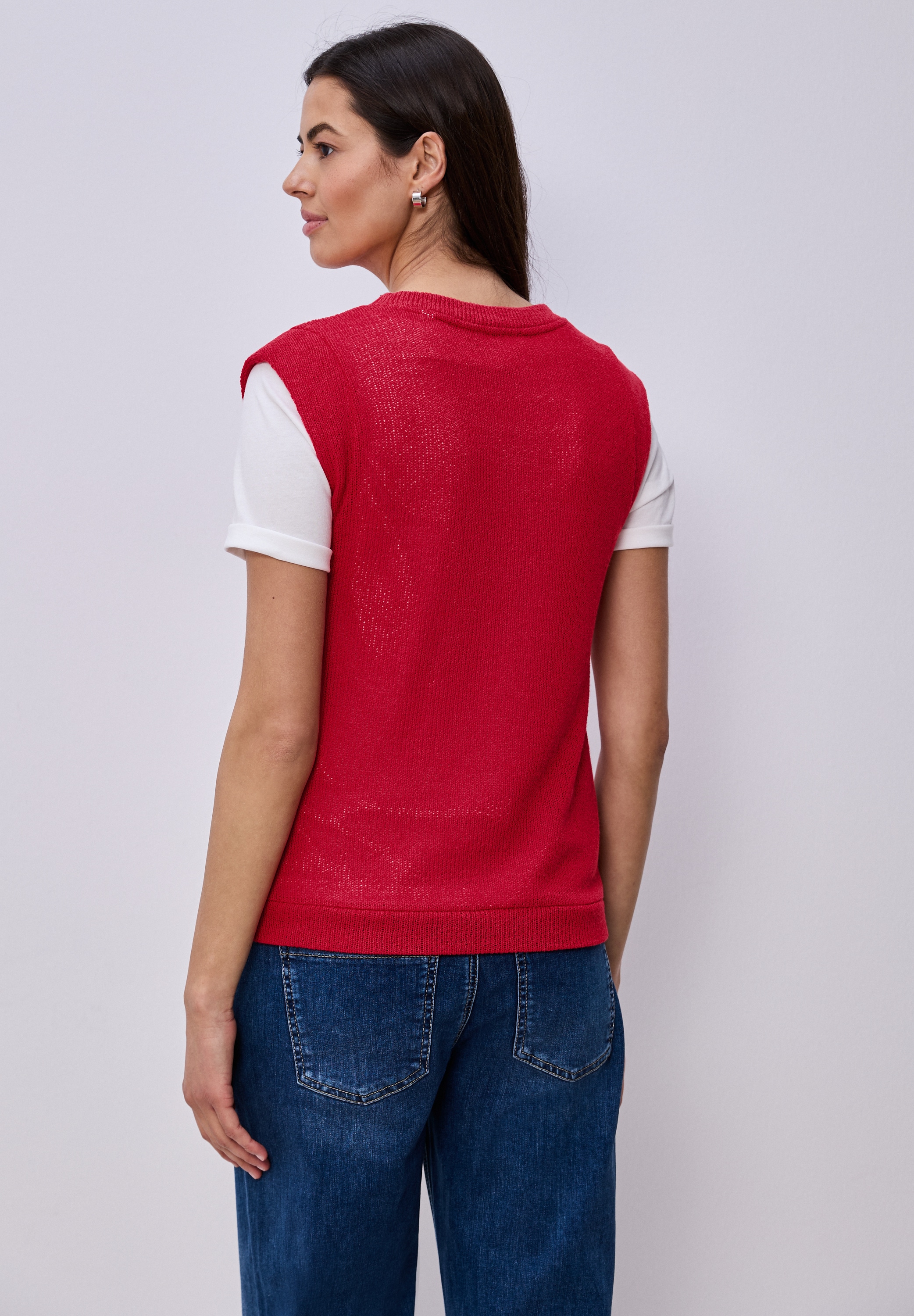 STREET ONE Stricktop im Strick-Look