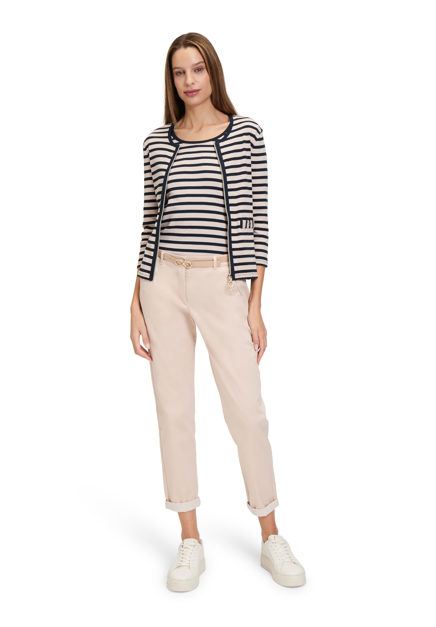 Betty Barclay 3/4-Arm-Shirt »Shirtjacke mit Rippenstruktur«