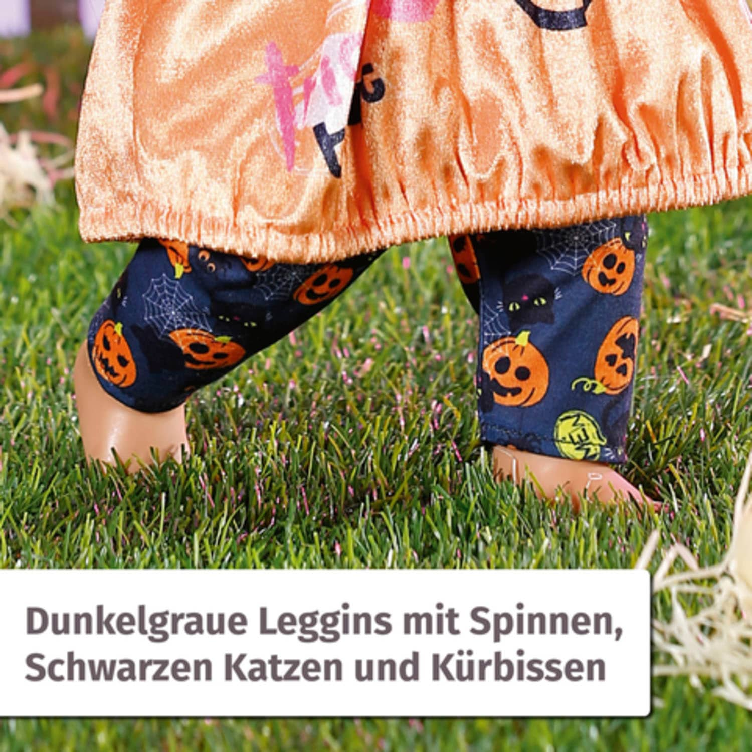 Baby Born Puppenkleidung »Halloween Kürbiskleid, 43 cm«