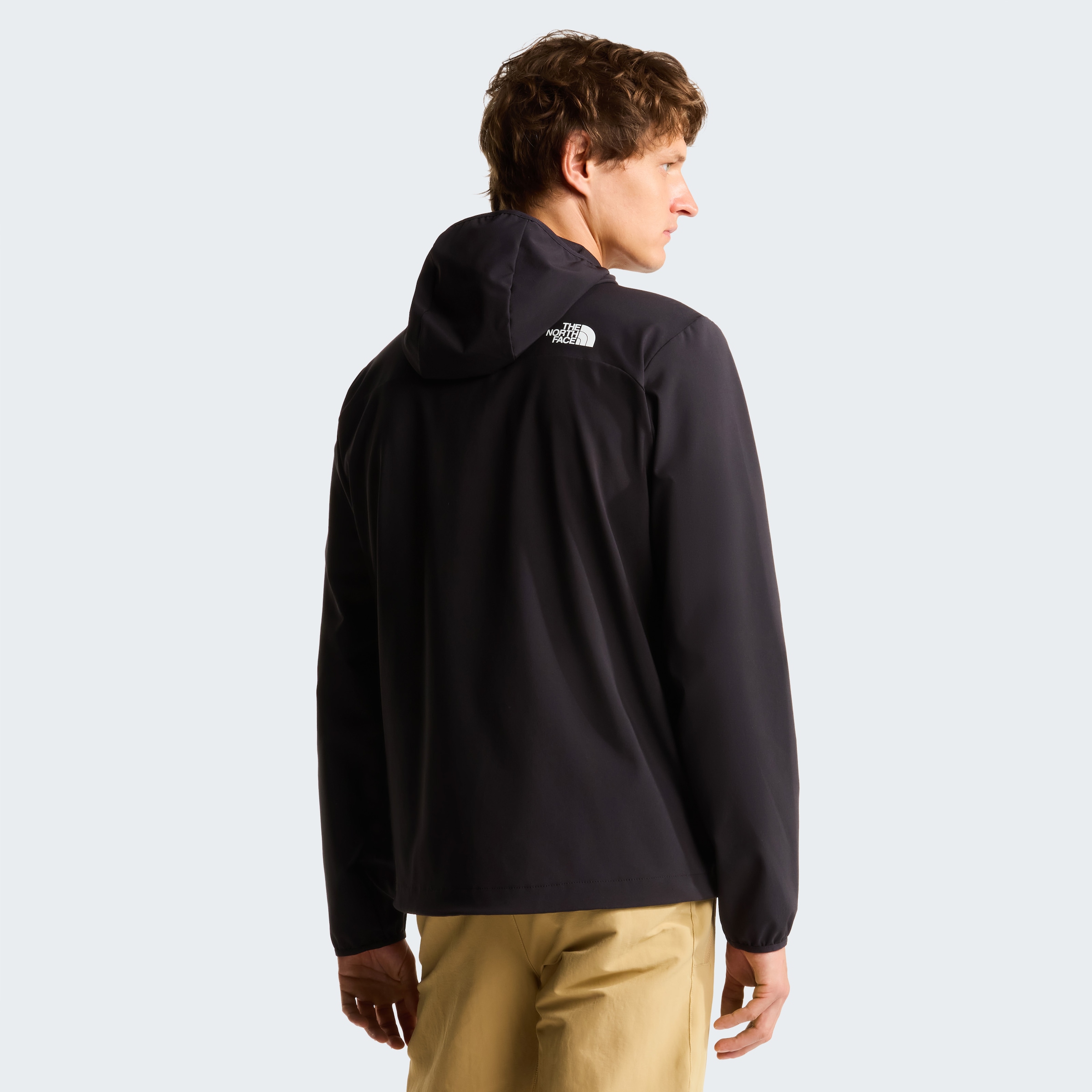 The North Face Softshelljacke »M NIMBLE HOODIE 2« sportlicher Stil, atmungsaktives Material, hochelastisch